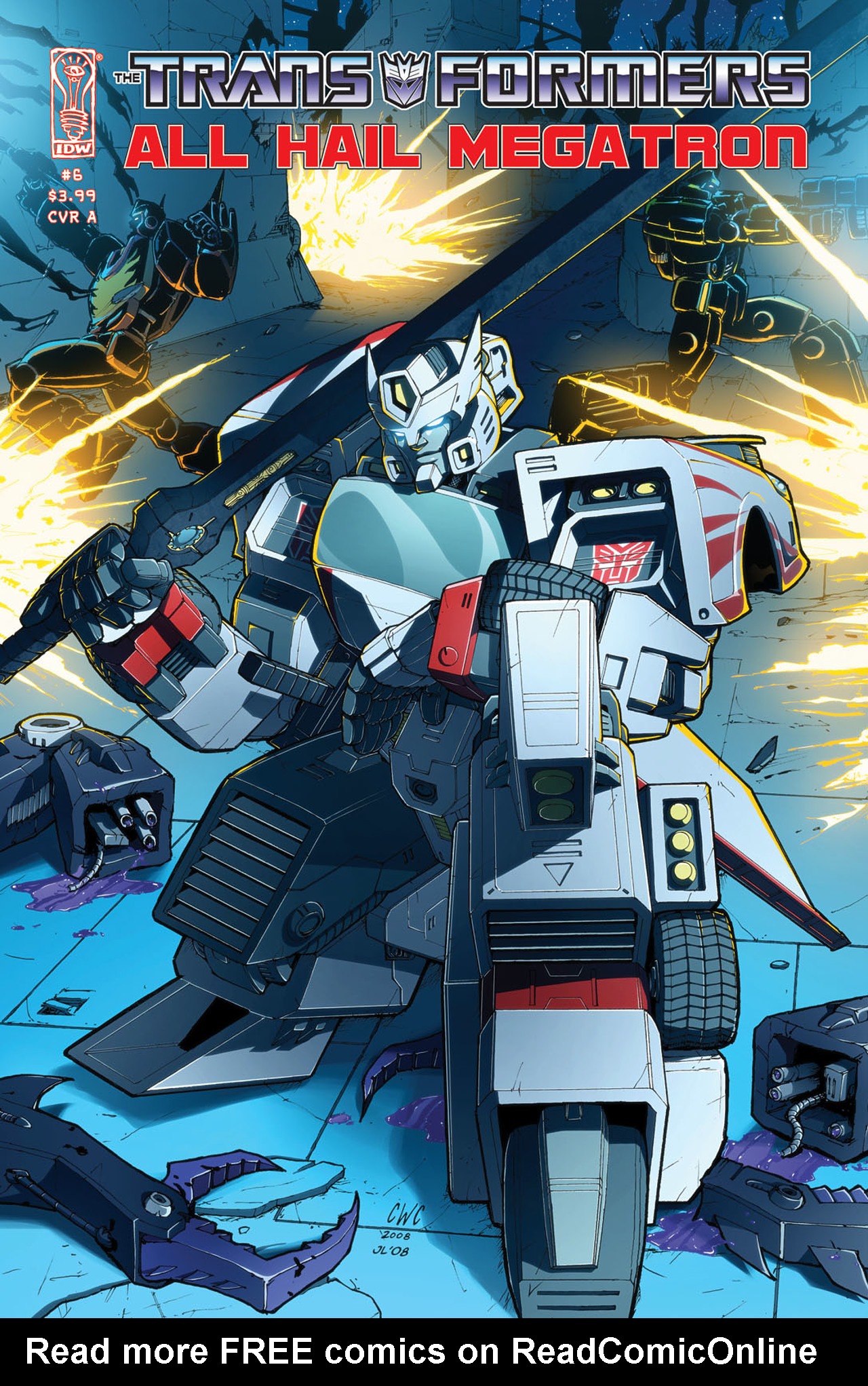 Read online The Transformers: All Hail Megatron comic -  Issue #6 - 1