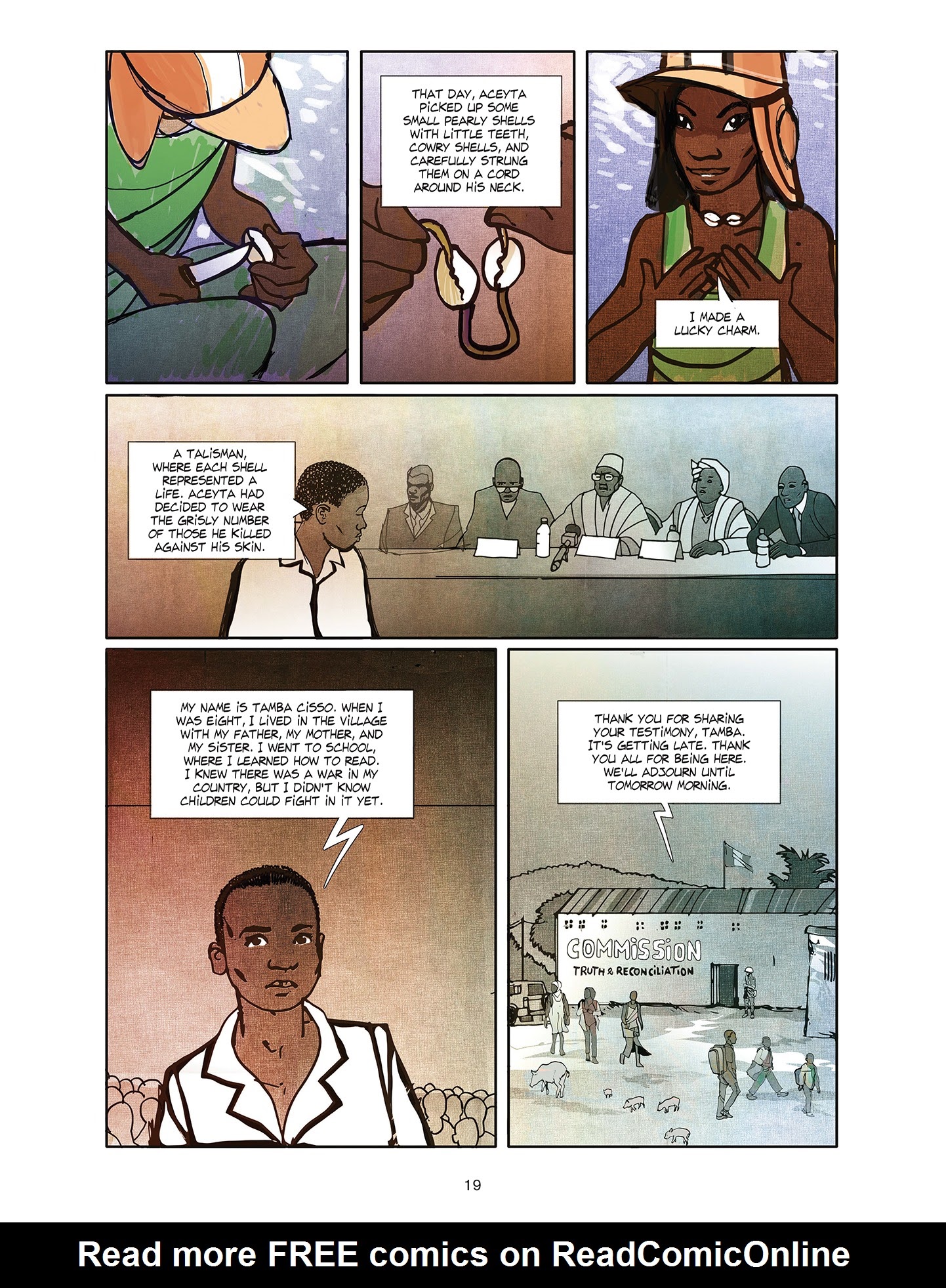 Read online Tamba, Child Soldier comic -  Issue # TPB - 20