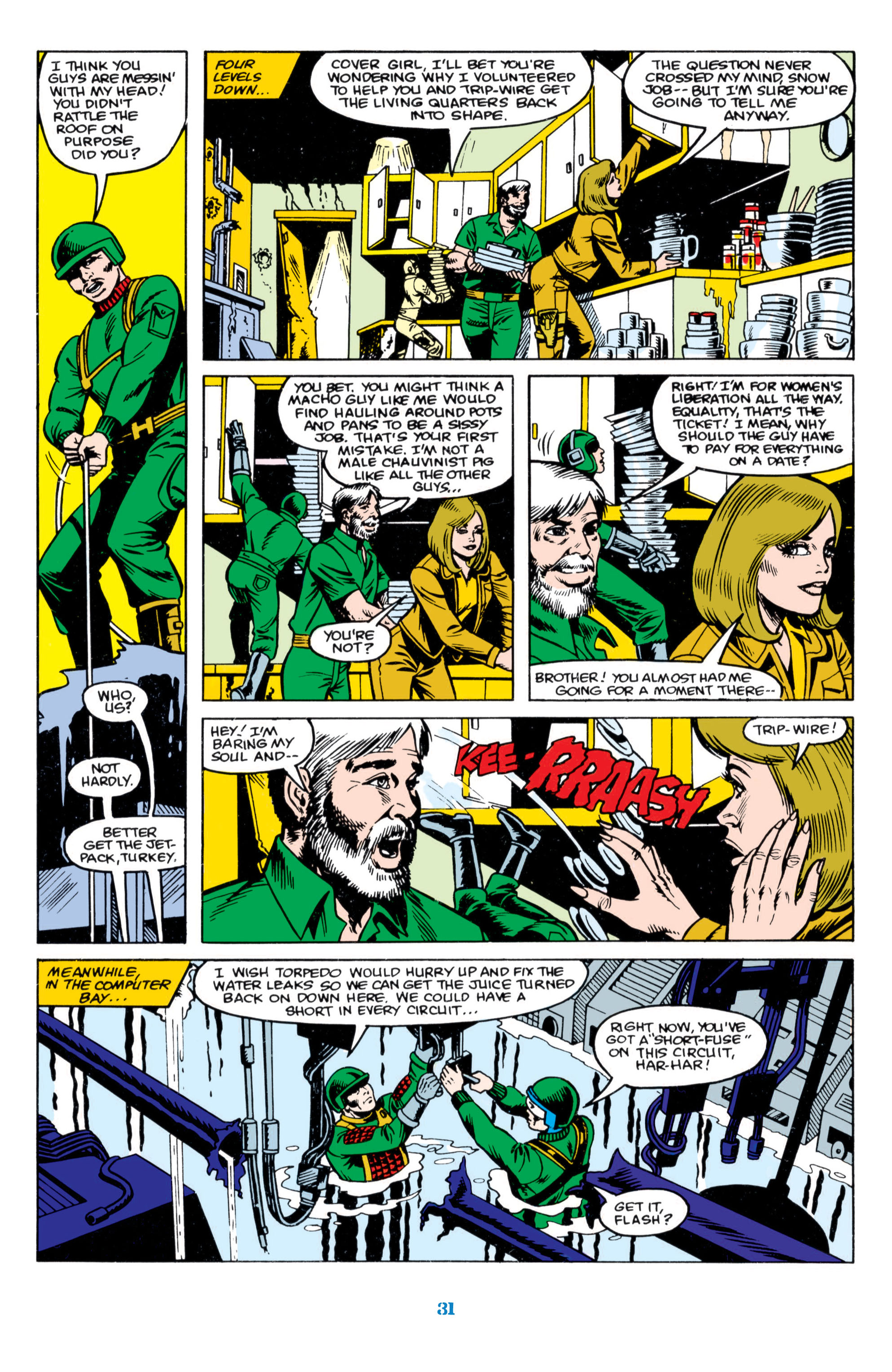 Read online Classic G.I. Joe comic -  Issue # TPB 3 (Part 1) - 32