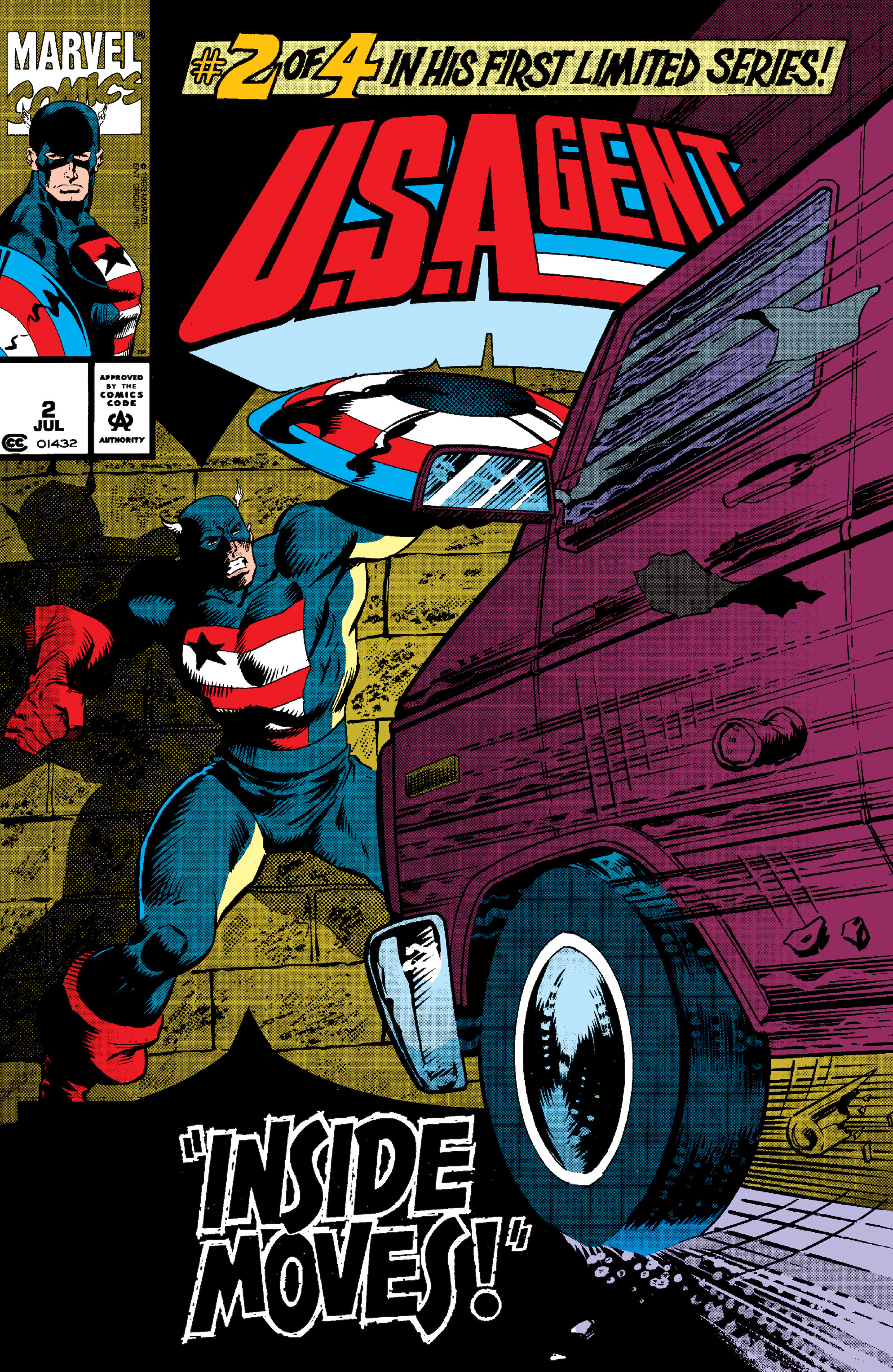 Read online U.S.Agent comic -  Issue #2 - 1
