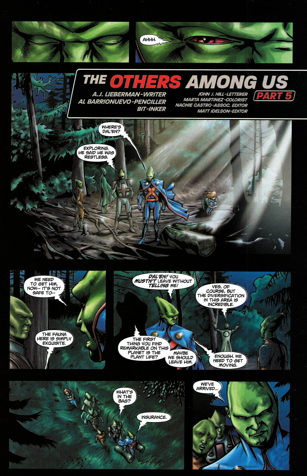 Read online Martian Manhunter (2006) comic -  Issue #5 - 5