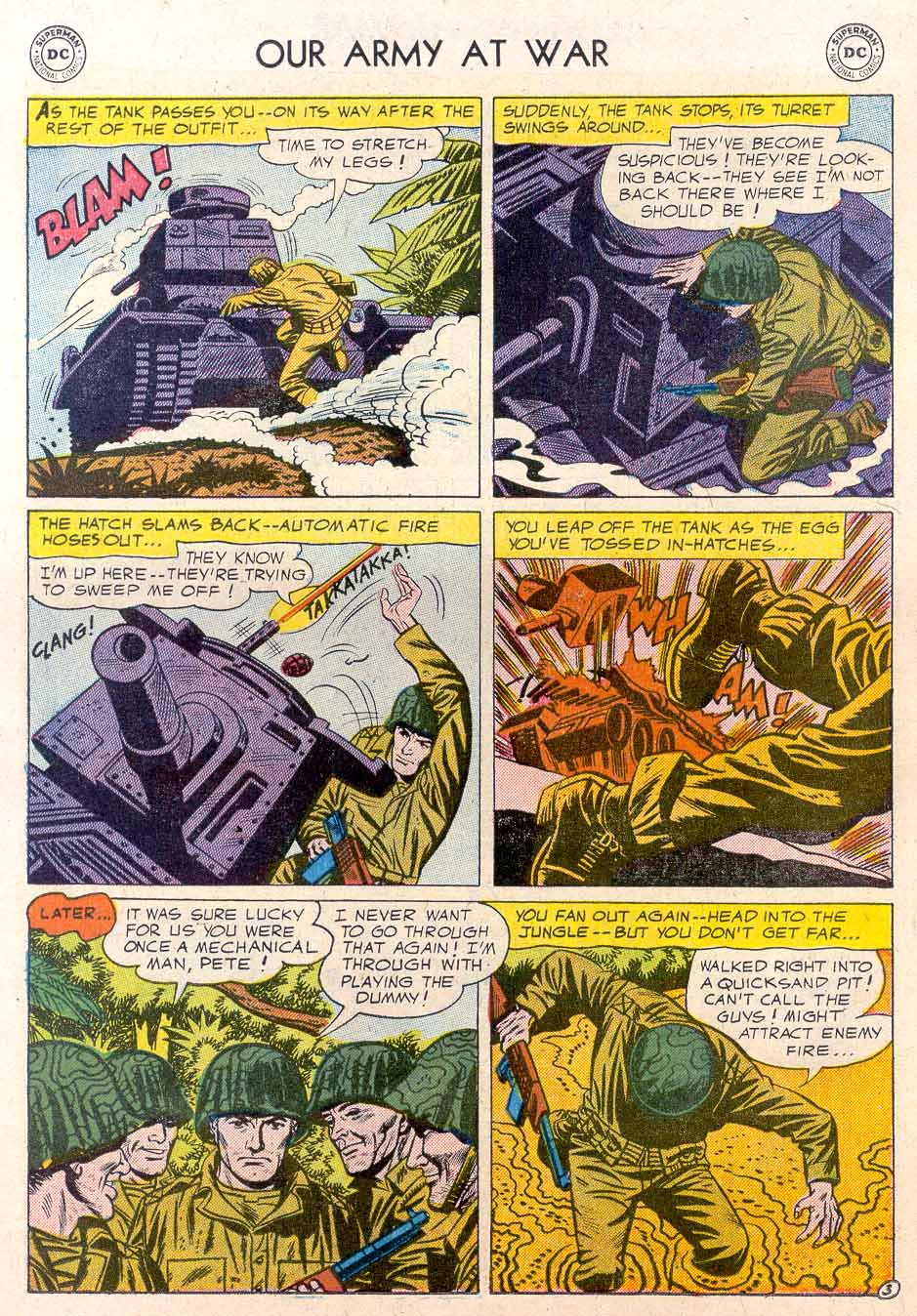 Read online Our Army at War (1952) comic -  Issue #47 - 14