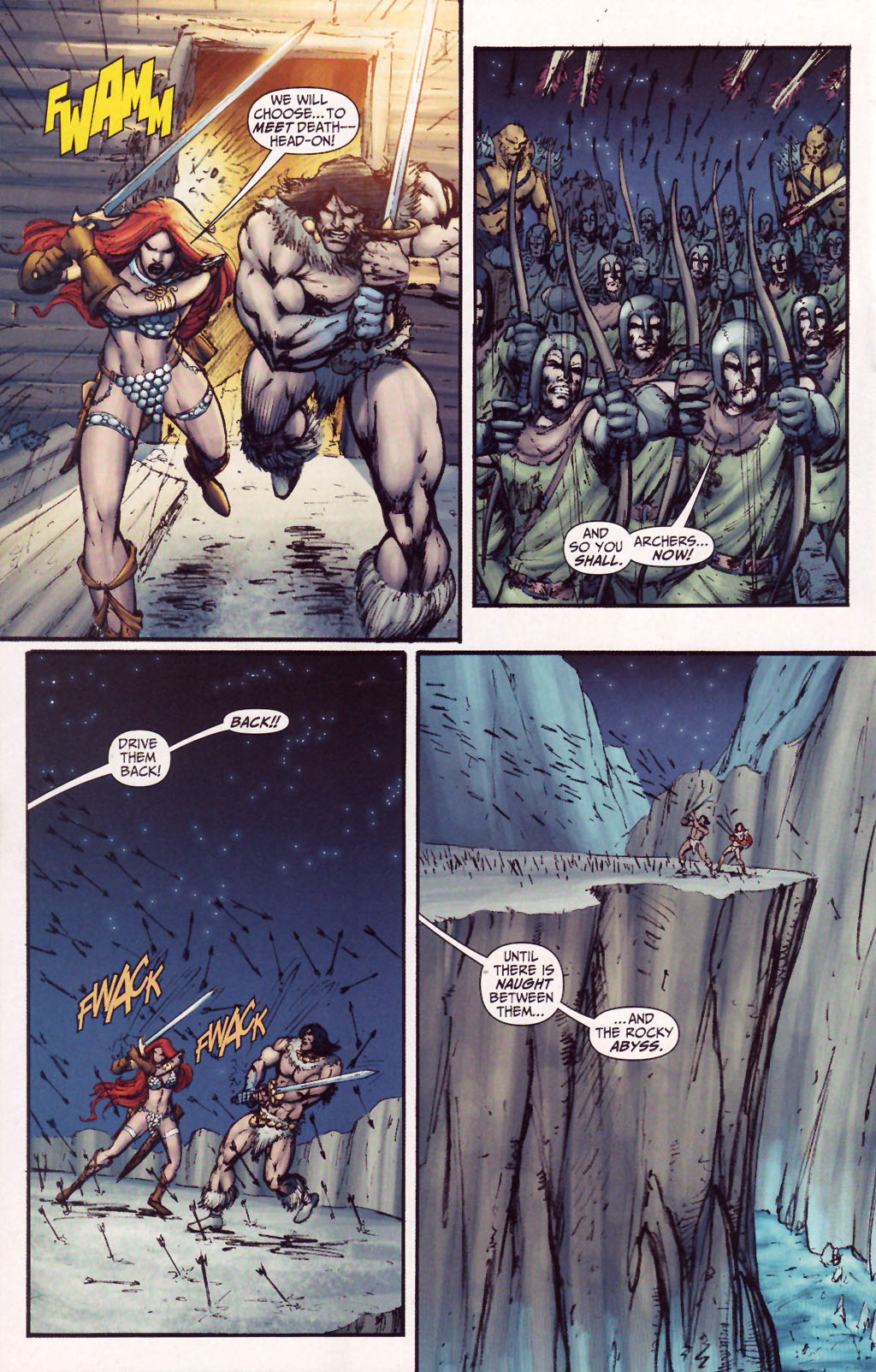 Read online Red Sonja / Claw The Unconquered: Devil's Hands comic -  Issue # TPB - 43