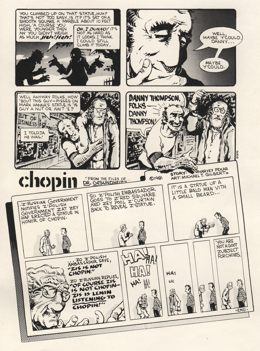 Read online American Splendor (1976) comic -  Issue #6 - 60