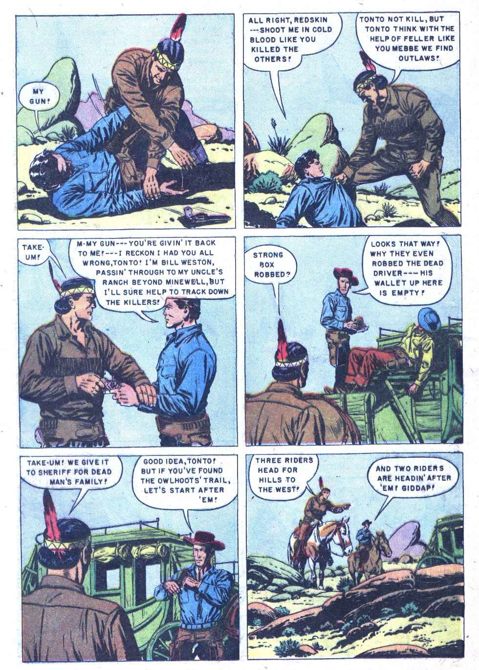 Read online Lone Ranger's Companion Tonto comic -  Issue #14 - 24