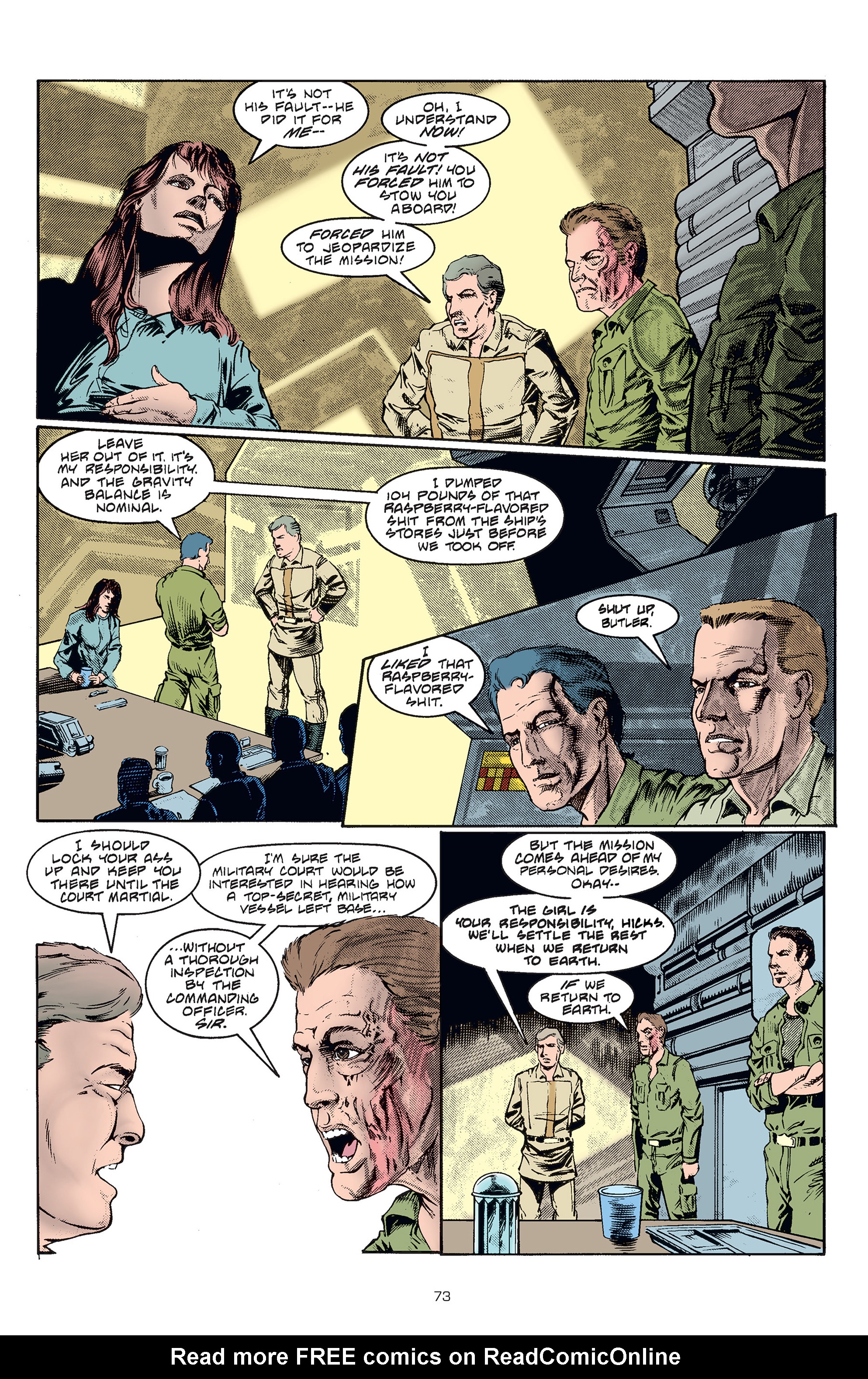 Read online Aliens: The Essential Comics comic -  Issue # TPB (Part 1) - 74