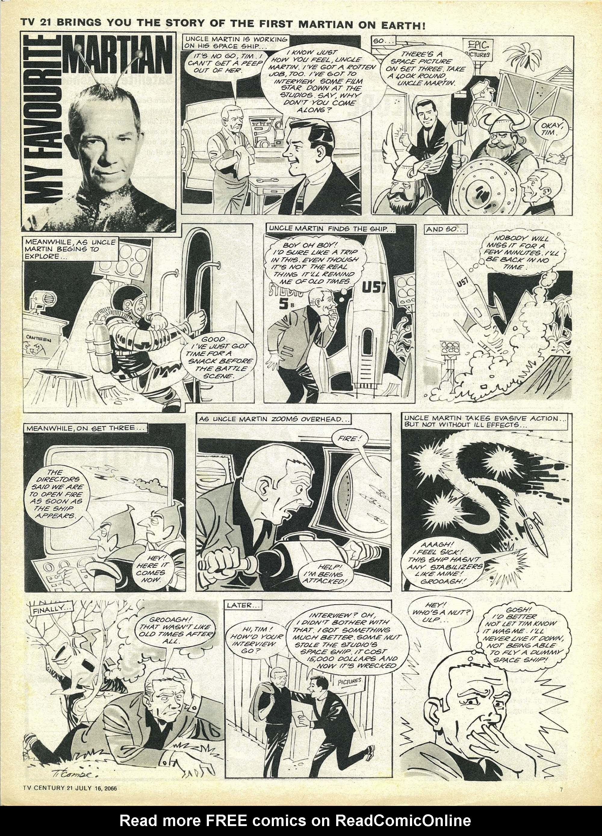 Read online TV Century 21 (TV 21) comic -  Issue #78 - 7