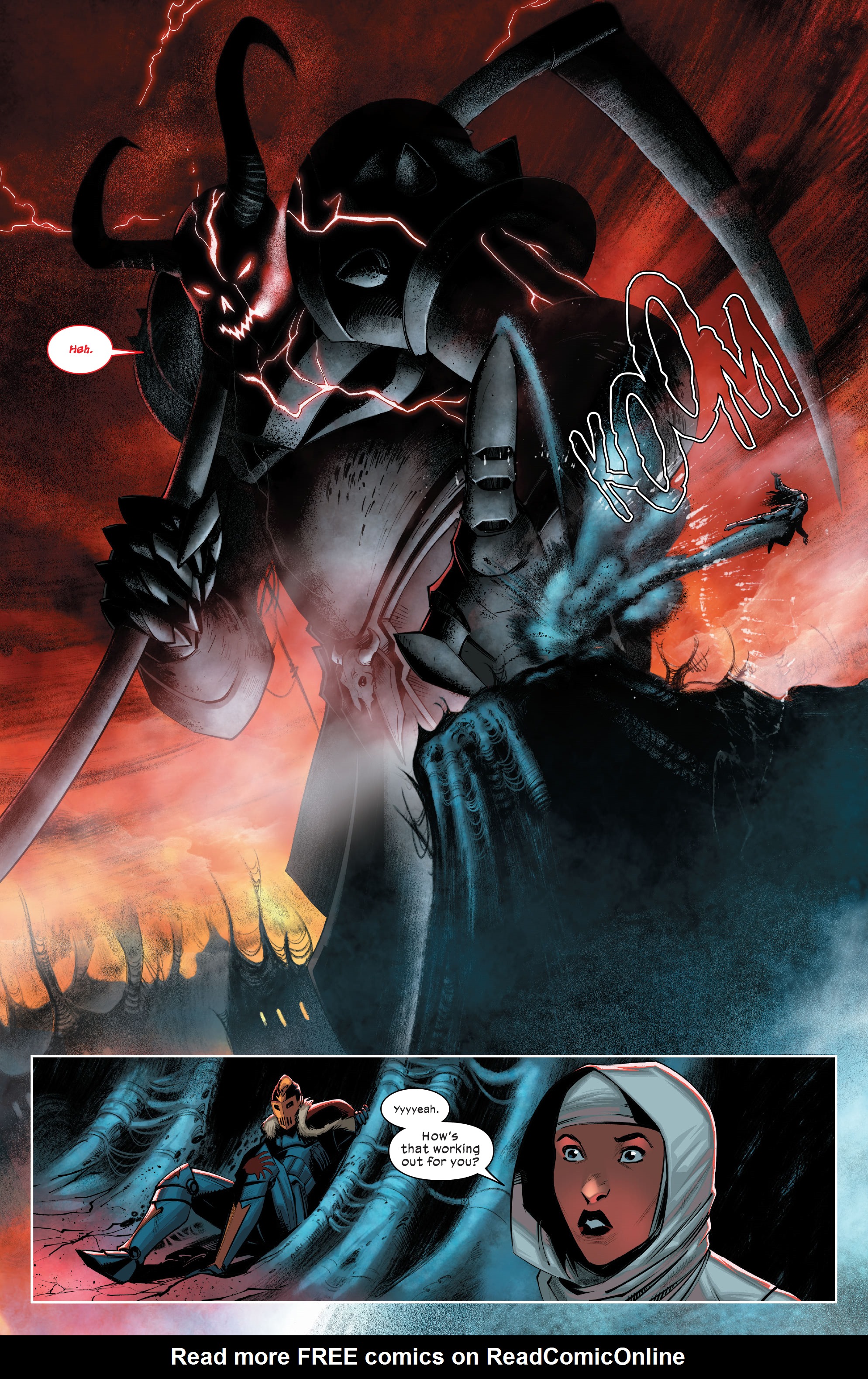 Read online Death of Doctor Strange: One-Shots comic -  Issue # X-Men - Black Knight - 20