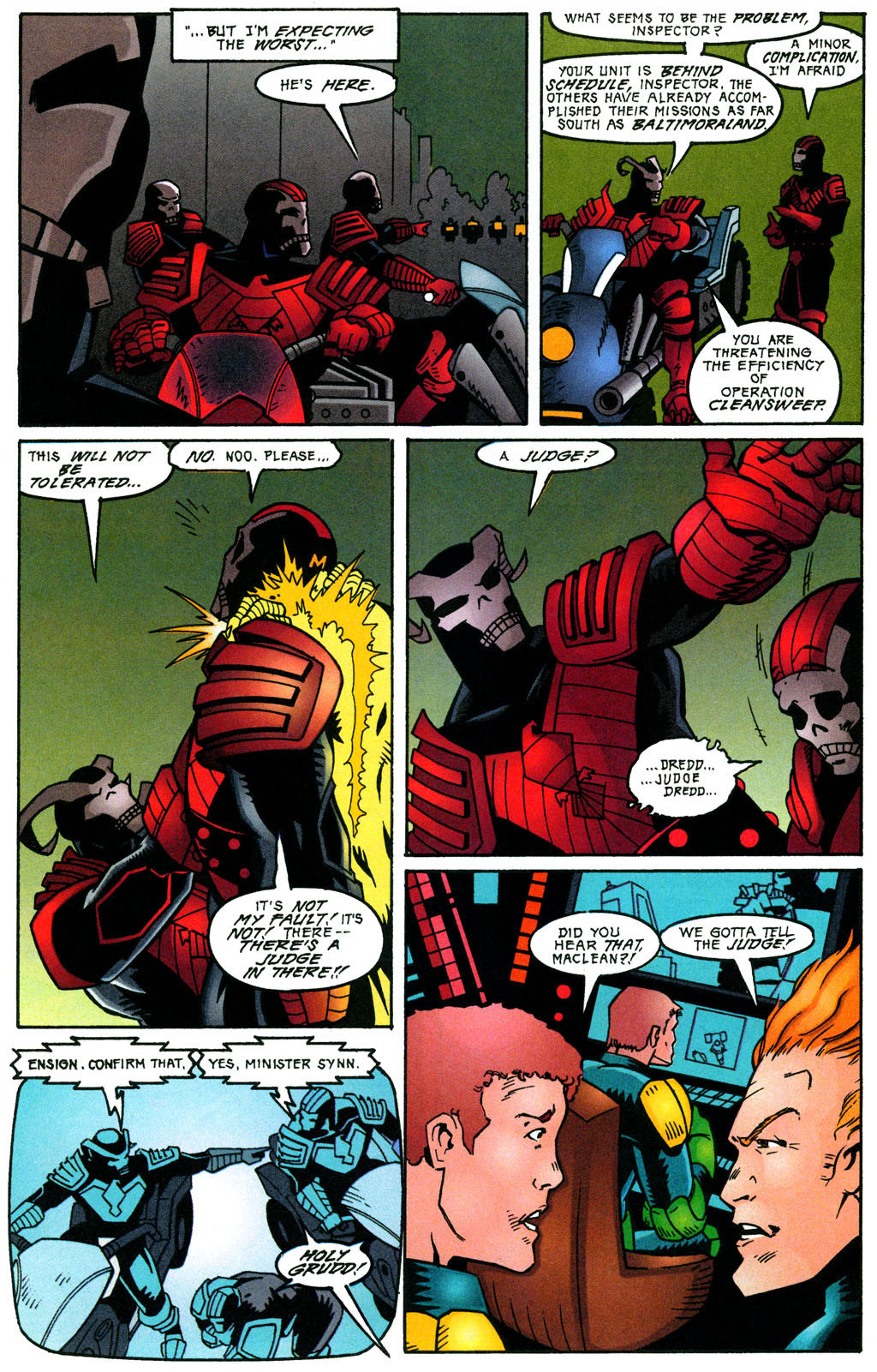Read online Judge Dredd (1994) comic -  Issue #5 - 11