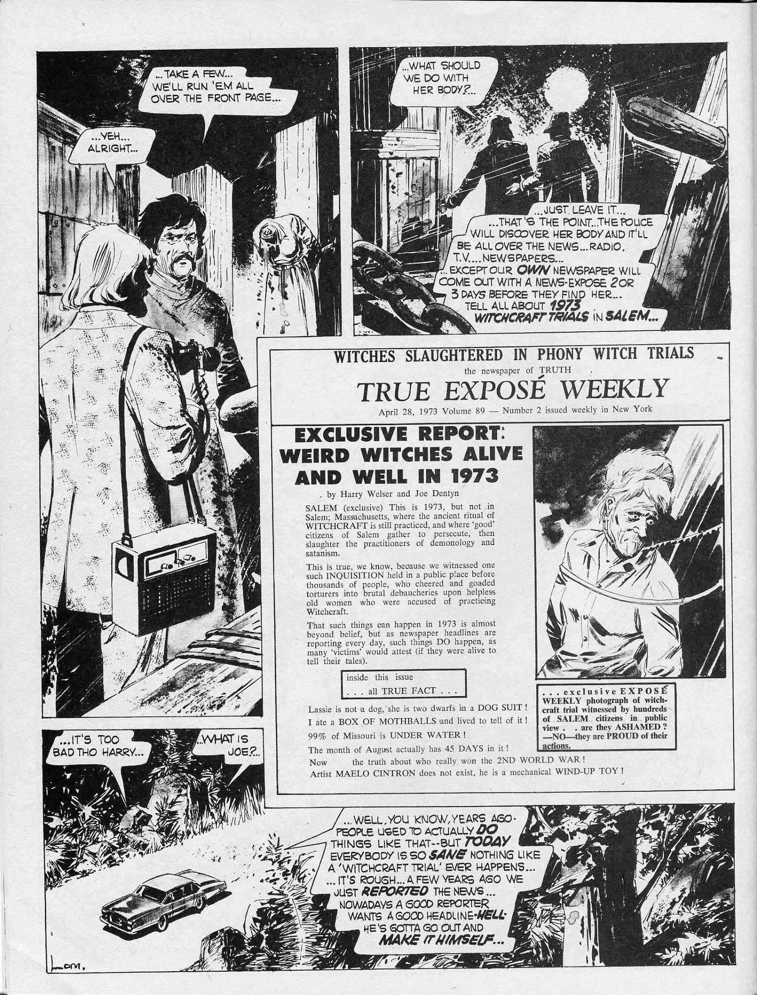 Read online Nightmare (1970) comic -  Issue #17 - 56