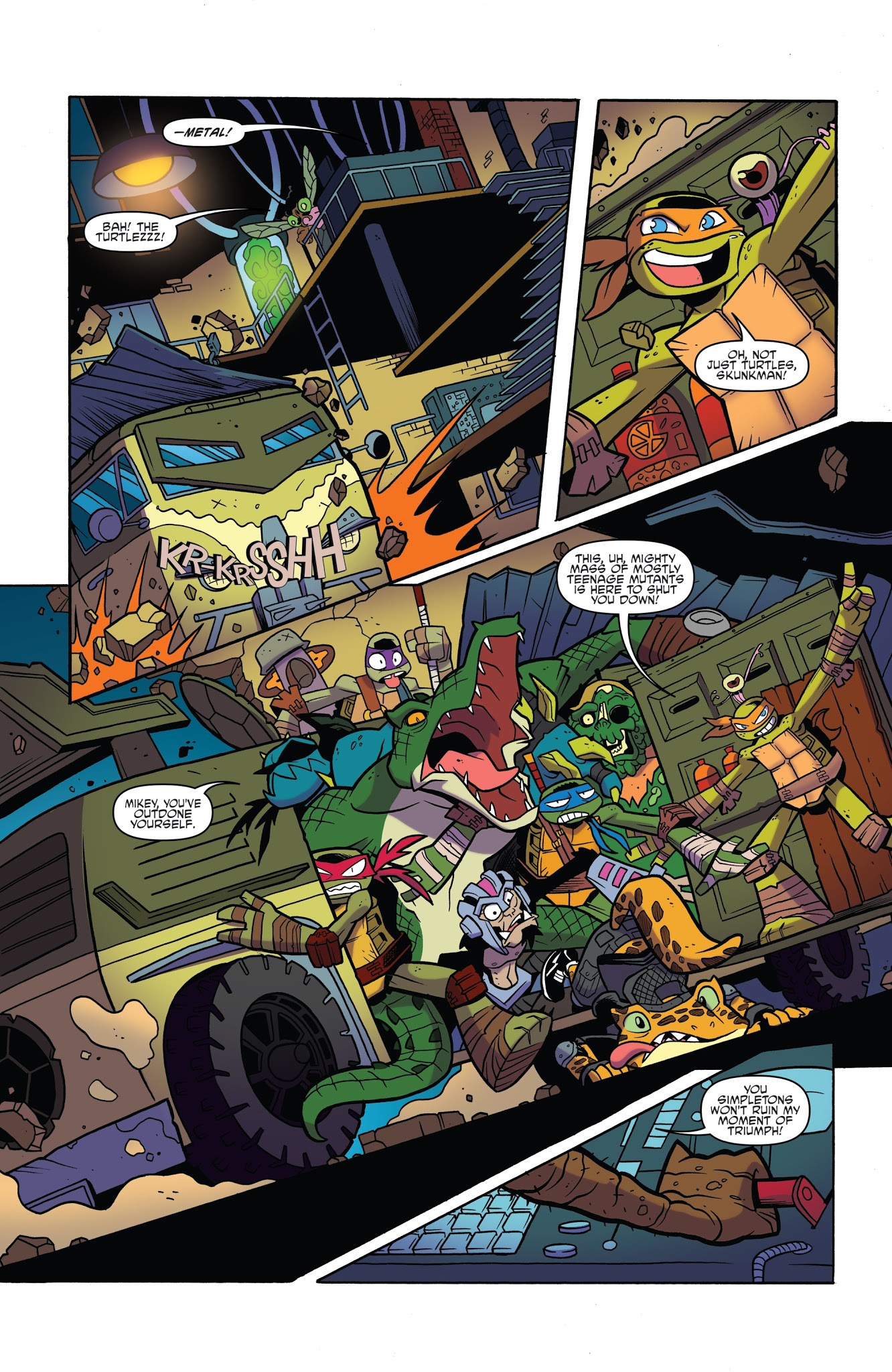 Read online Teenage Mutant Ninja Turtles Amazing Adventures: Robotanimals comic -  Issue #3 - 5