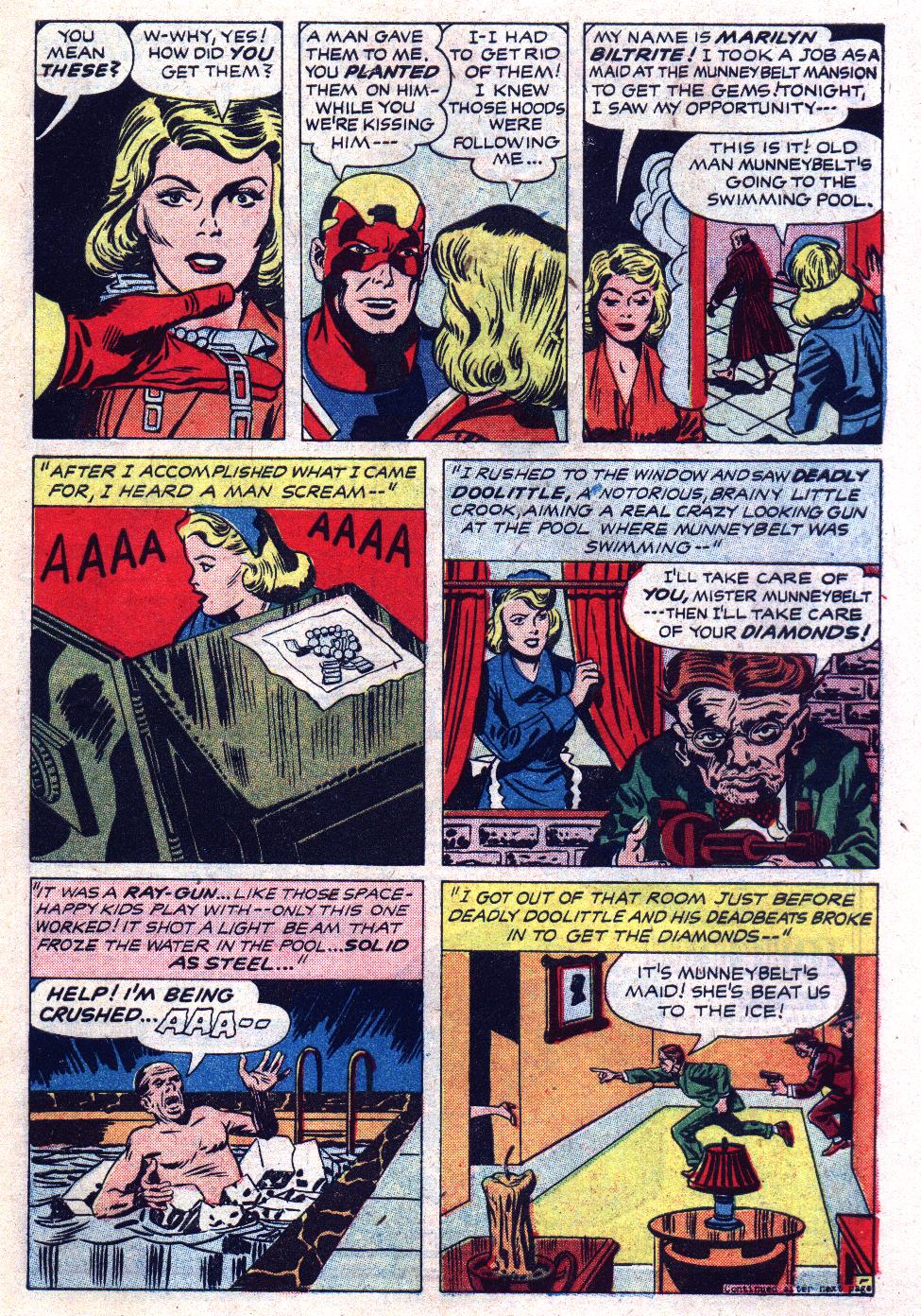 Read online Fighting American (1954) comic -  Issue #6 - 7