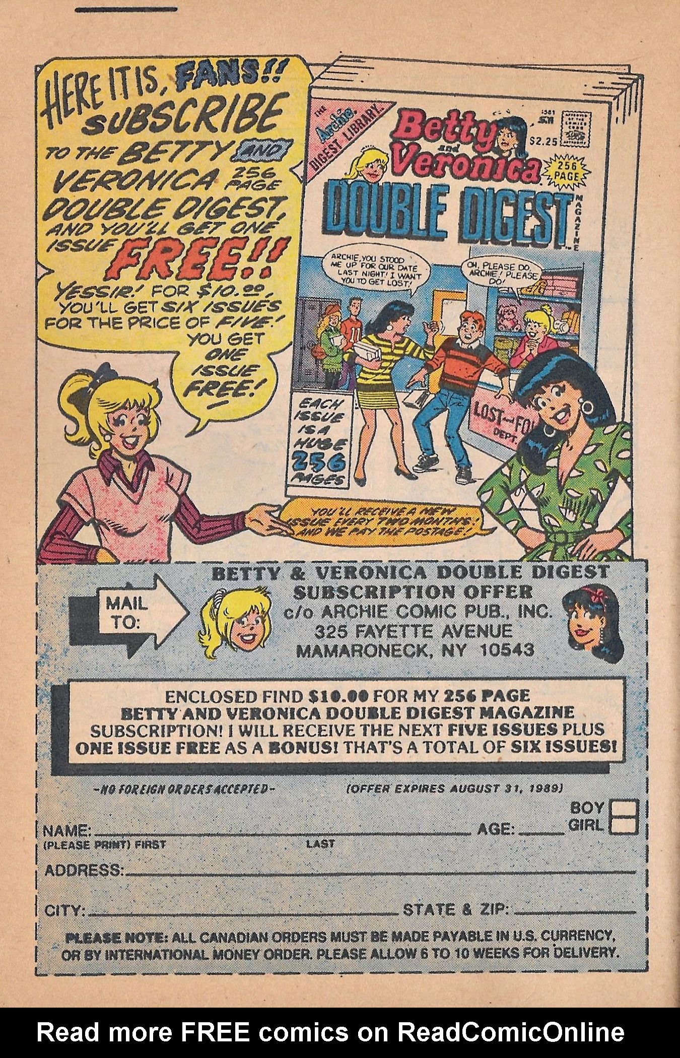 Read online Little Archie Comics Digest Magazine comic -  Issue #36 - 12
