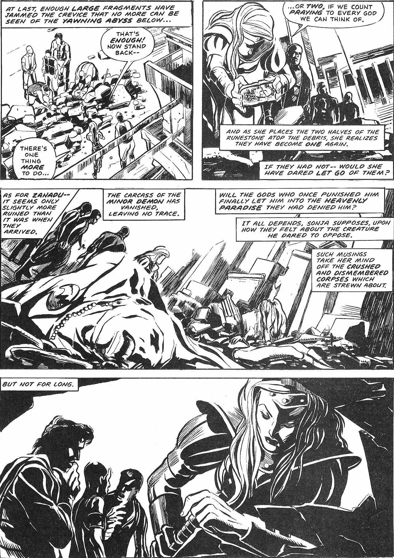 Read online The Savage Sword Of Conan comic -  Issue #210 - 60