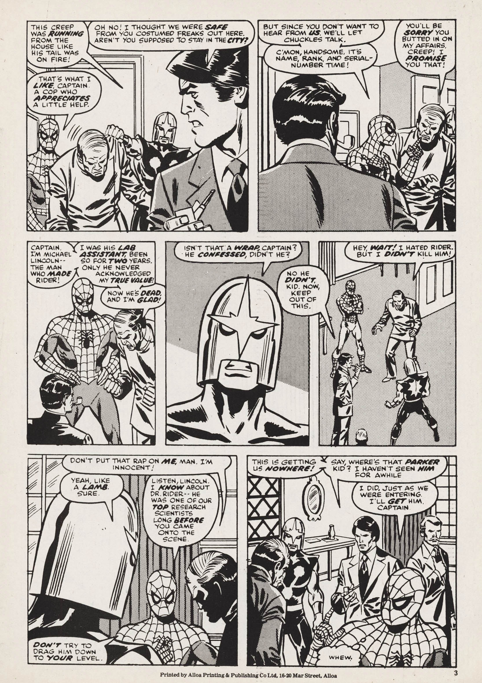 Read online Super Spider-Man and Captain Britain comic -  Issue #252 - 3