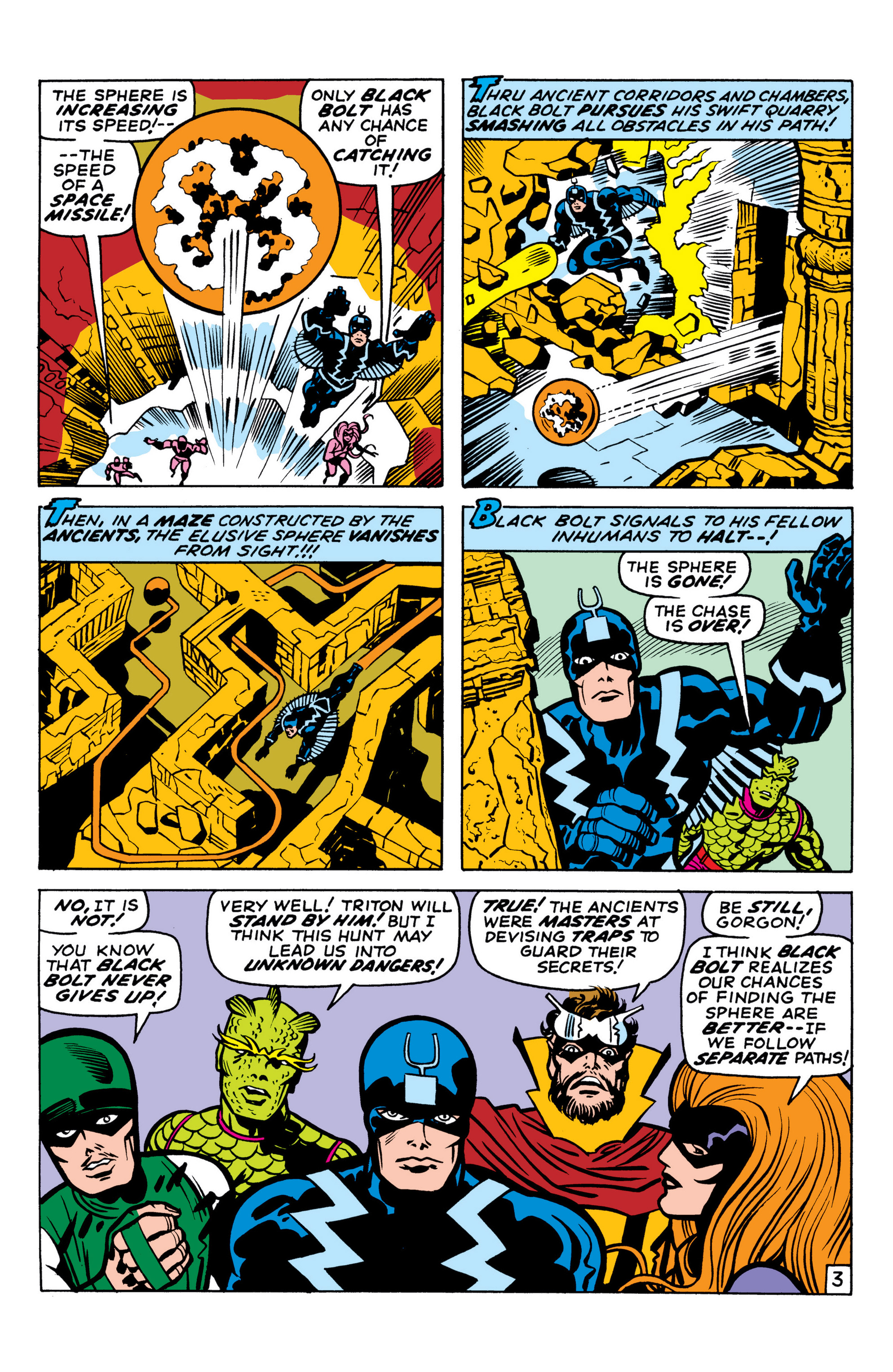 Read online Marvel Masterworks: The Inhumans comic -  Issue # TPB 1 (Part 2) - 5