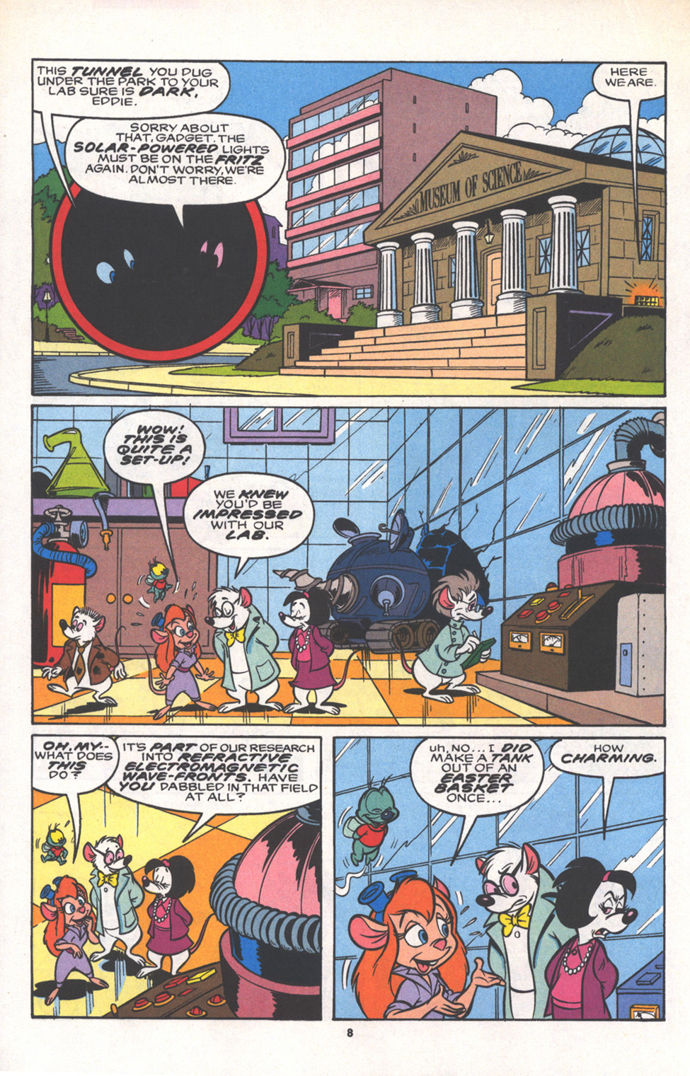 Read online Disney's Chip 'N Dale Rescue Rangers comic -  Issue #16 - 12