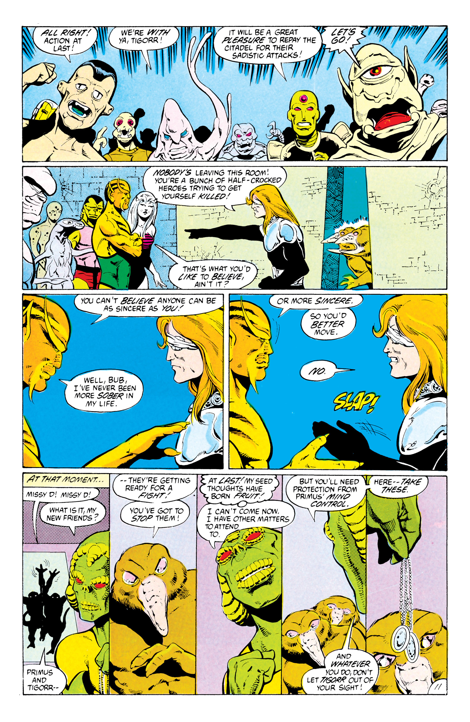 Read online The Omega Men (1983) comic -  Issue #4 - 12