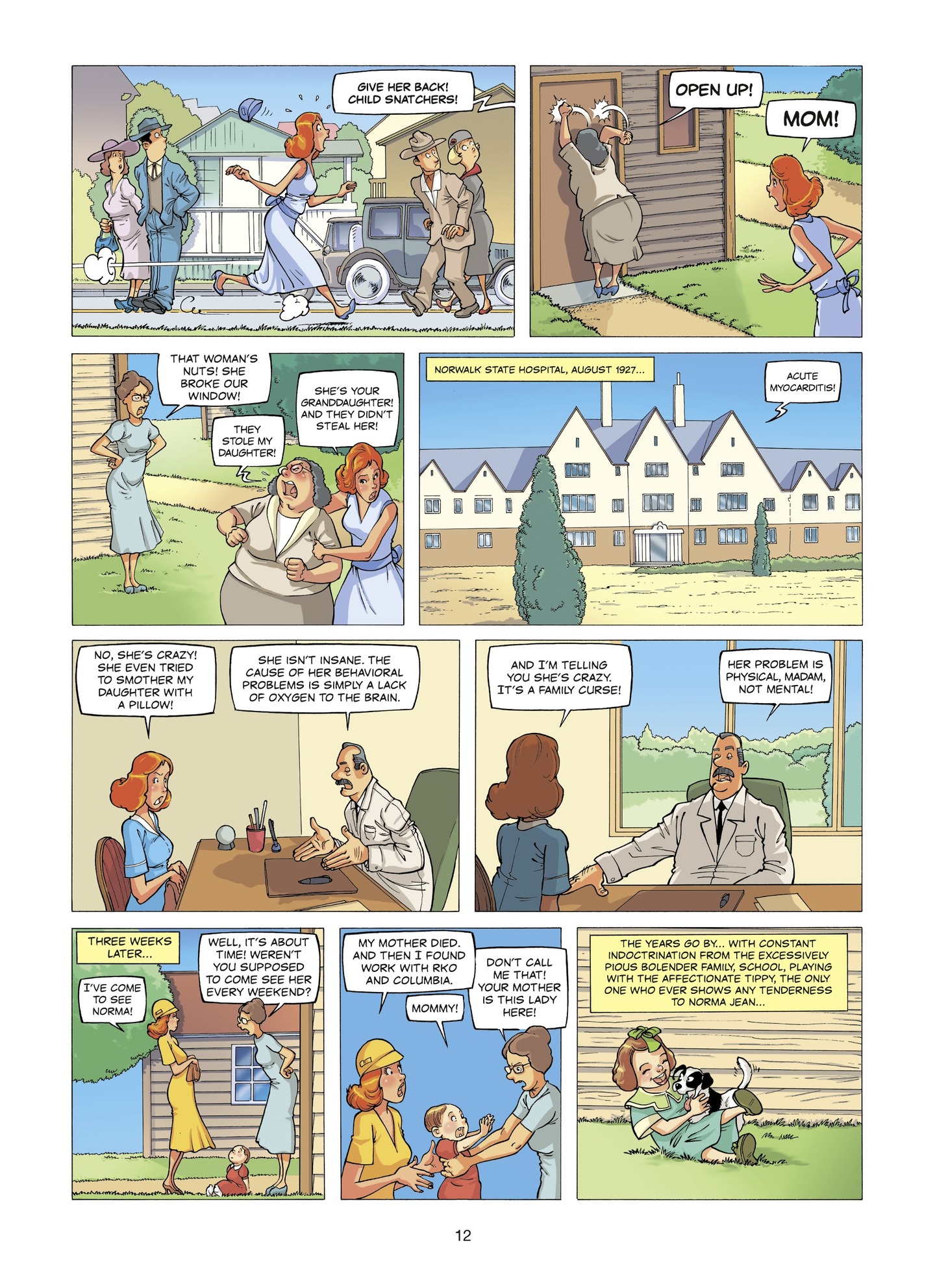 Read online The Stars of History: Marilyn Monroe comic -  Issue # TPB - 12