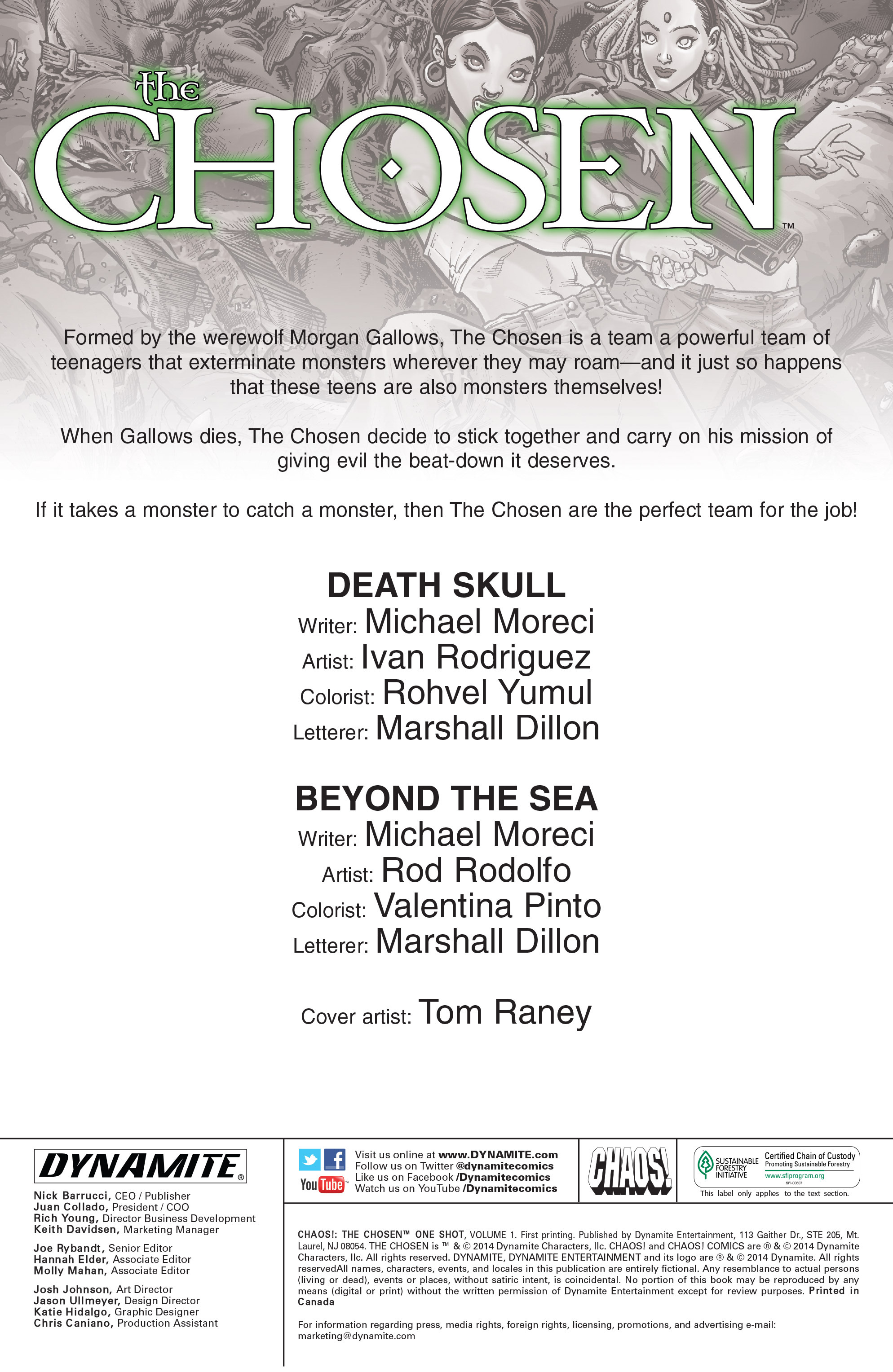 Read online Chaos!: Chosen One Shot comic -  Issue # Full - 2