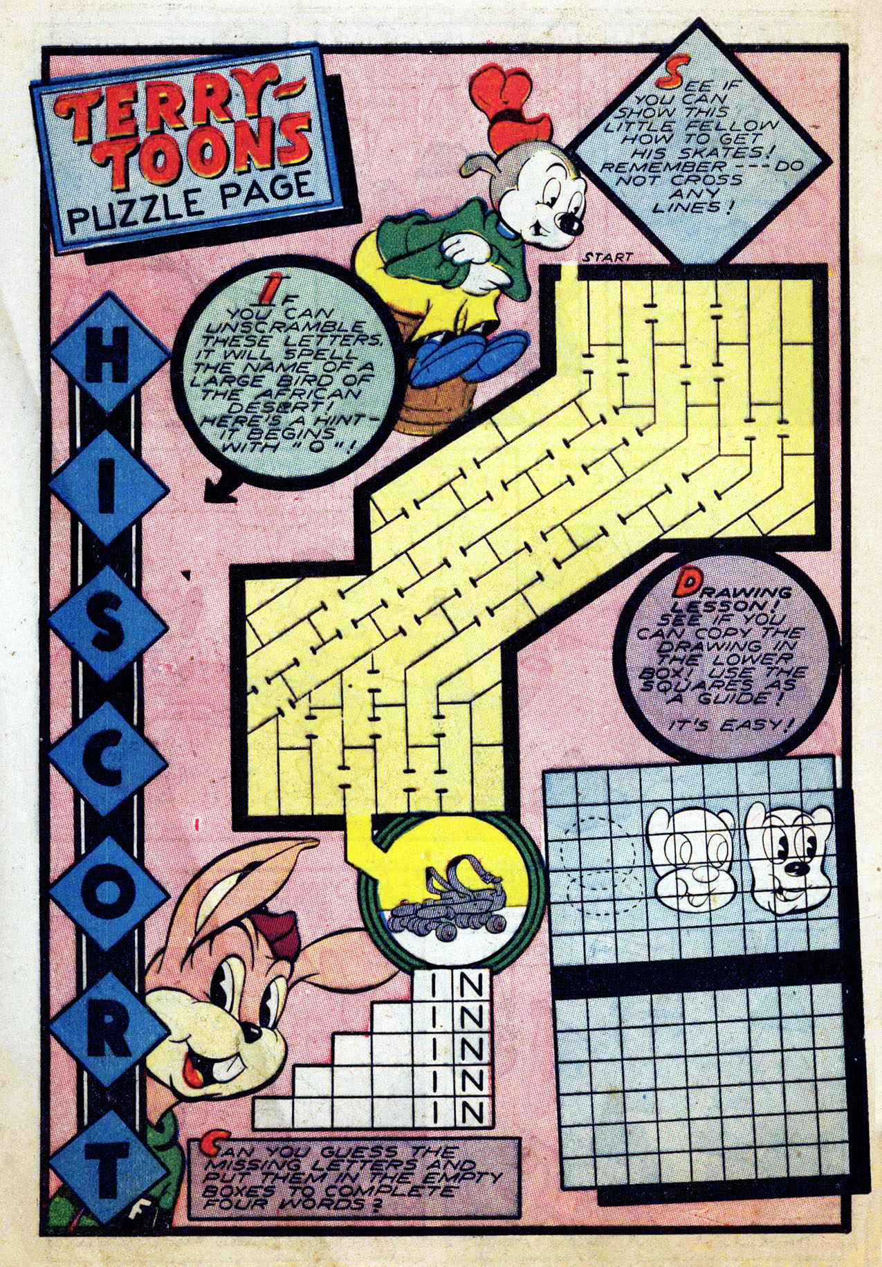 Read online Terry-Toons Comics comic -  Issue #31 - 44