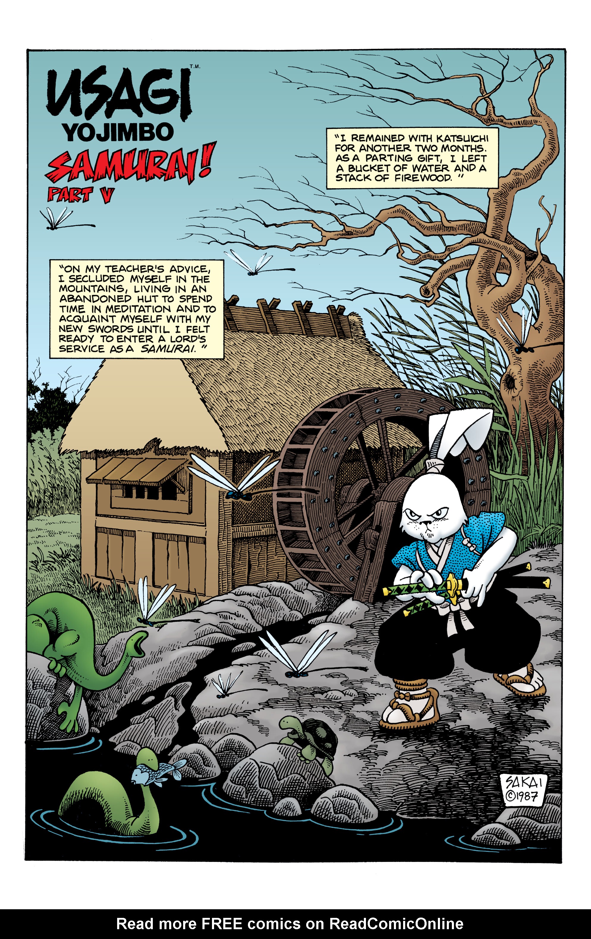 Read online Usagi Yojimbo Color Classics comic -  Issue #3 - 3