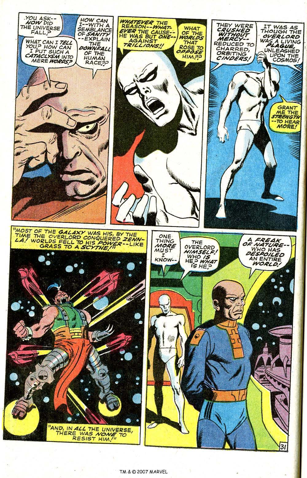 Read online Silver Surfer (1968) comic -  Issue #6 - 38