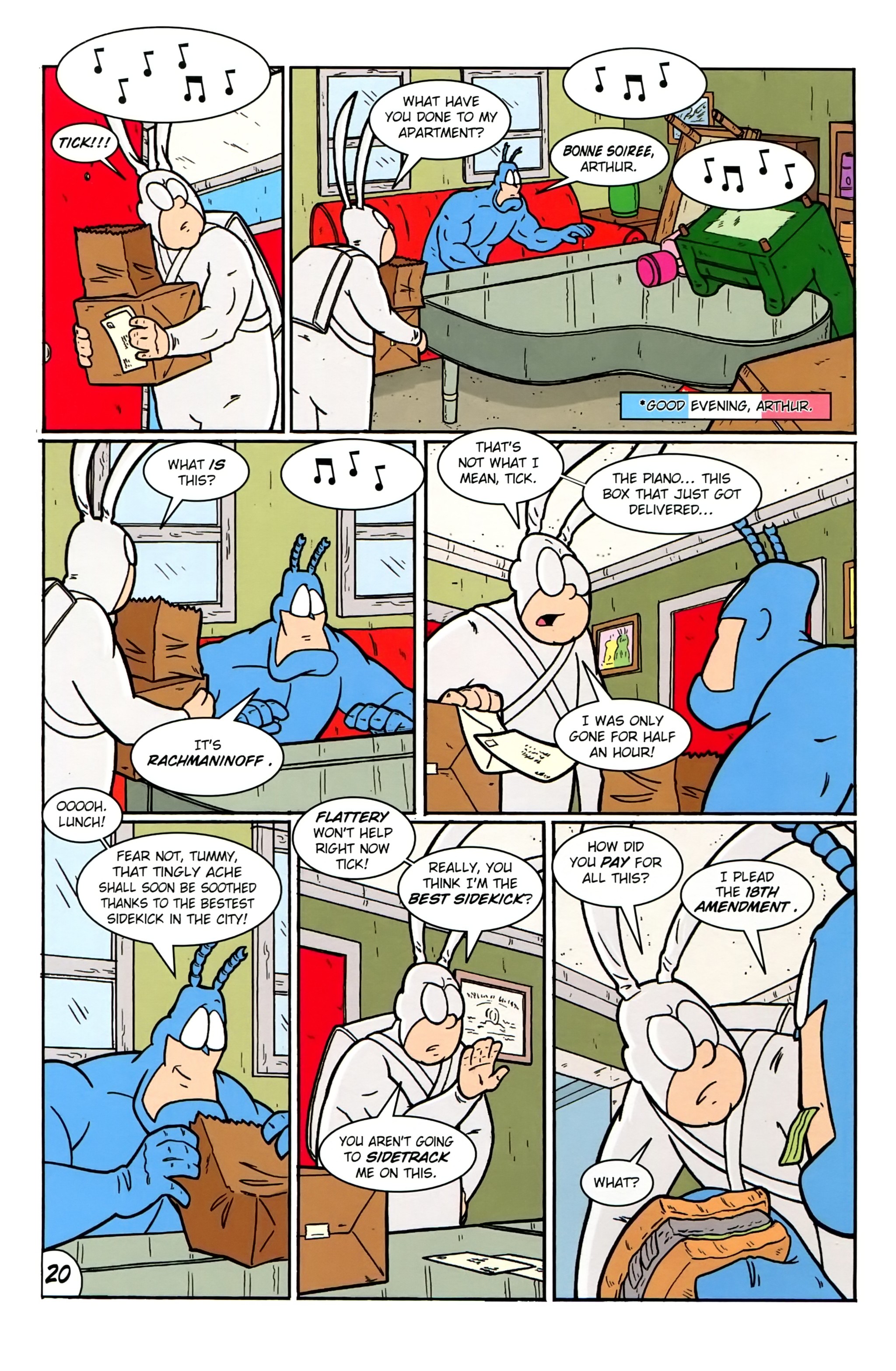 Read online The Tick 2017 comic -  Issue #1 - 21