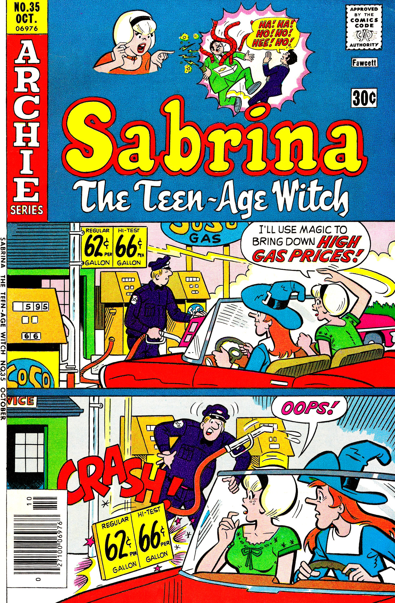 Read online Sabrina The Teenage Witch (1971) comic -  Issue #35 - 1