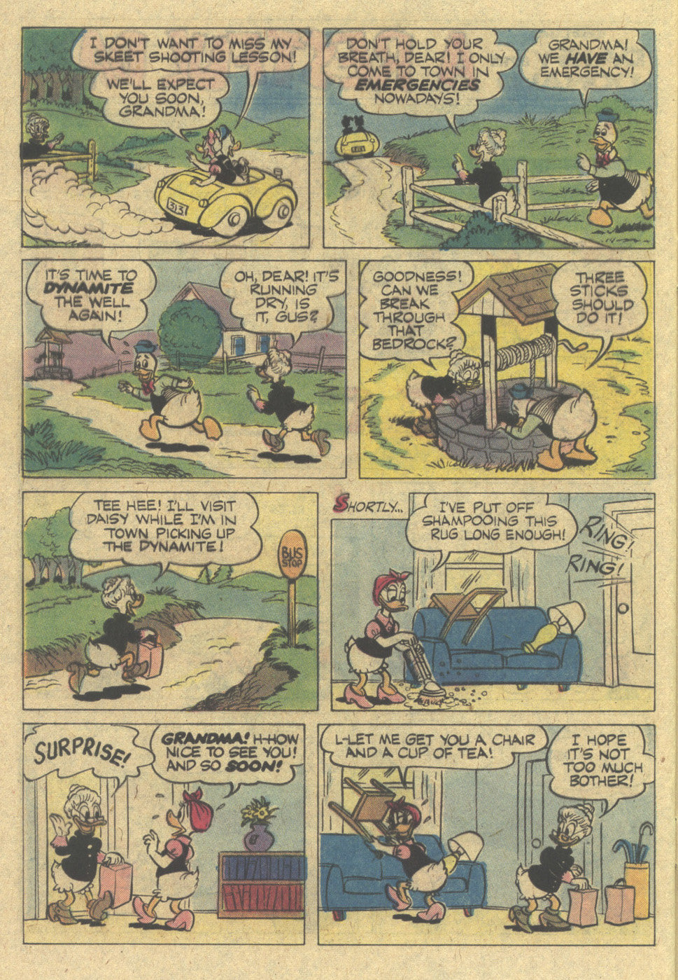 Read online Walt Disney Daisy and Donald comic -  Issue #27 - 28