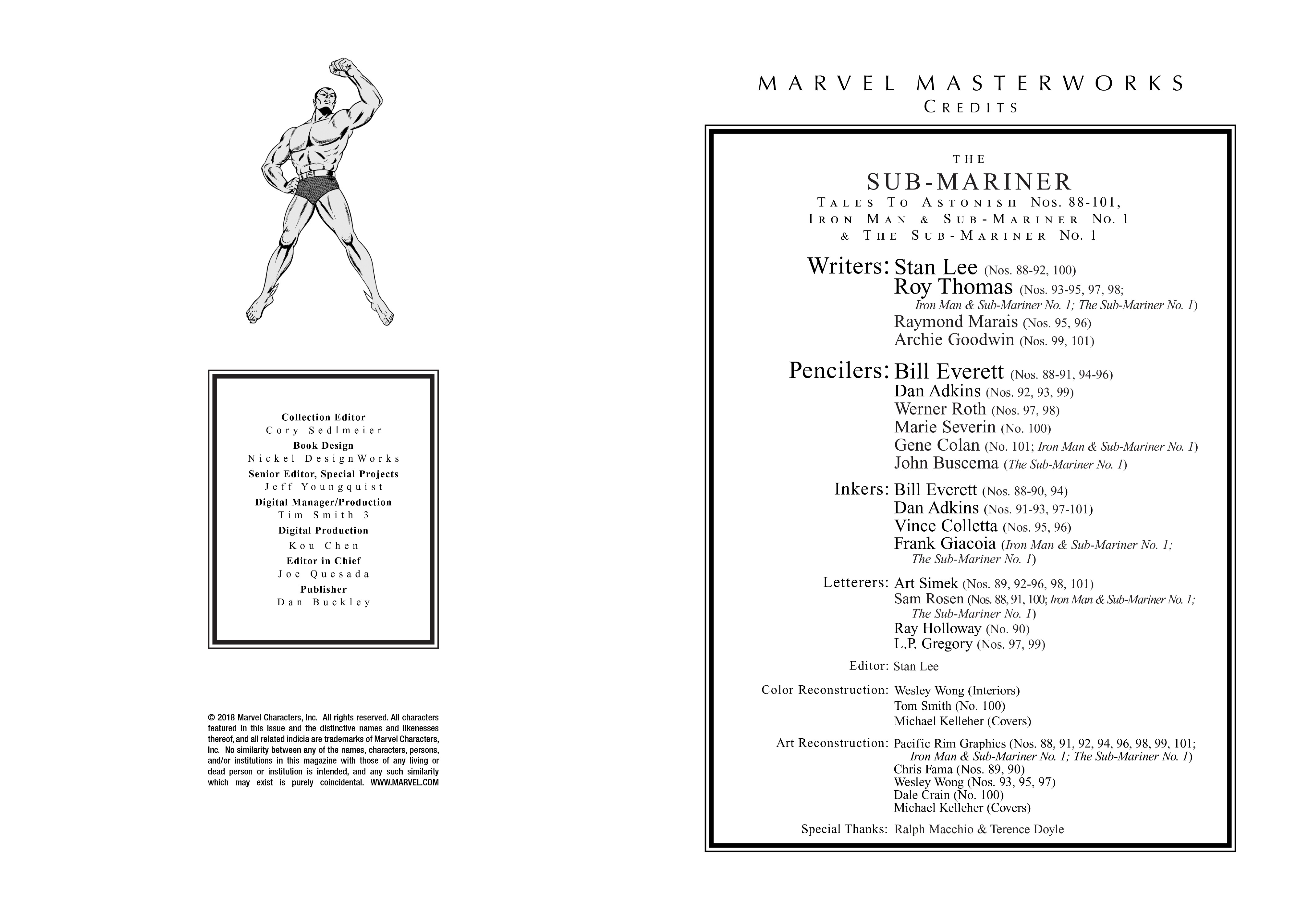 Read online Marvel Masterworks: The Sub-Mariner comic -  Issue # TPB 2 (Part 1) - 3