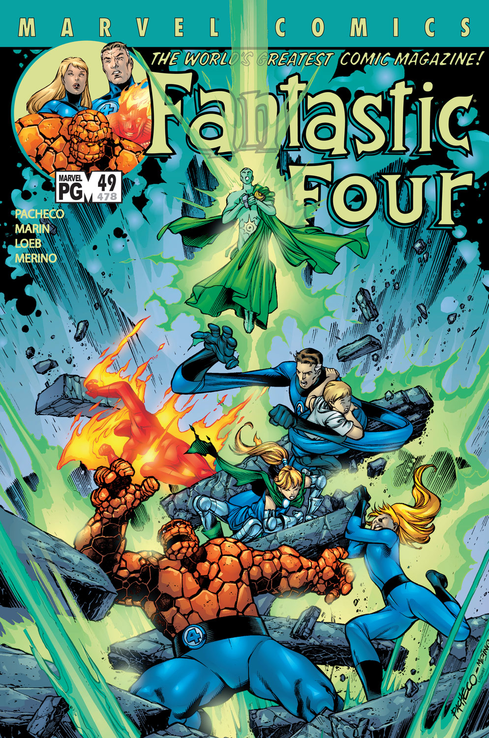 Read online Fantastic Four (1998) comic -  Issue #49 - 1