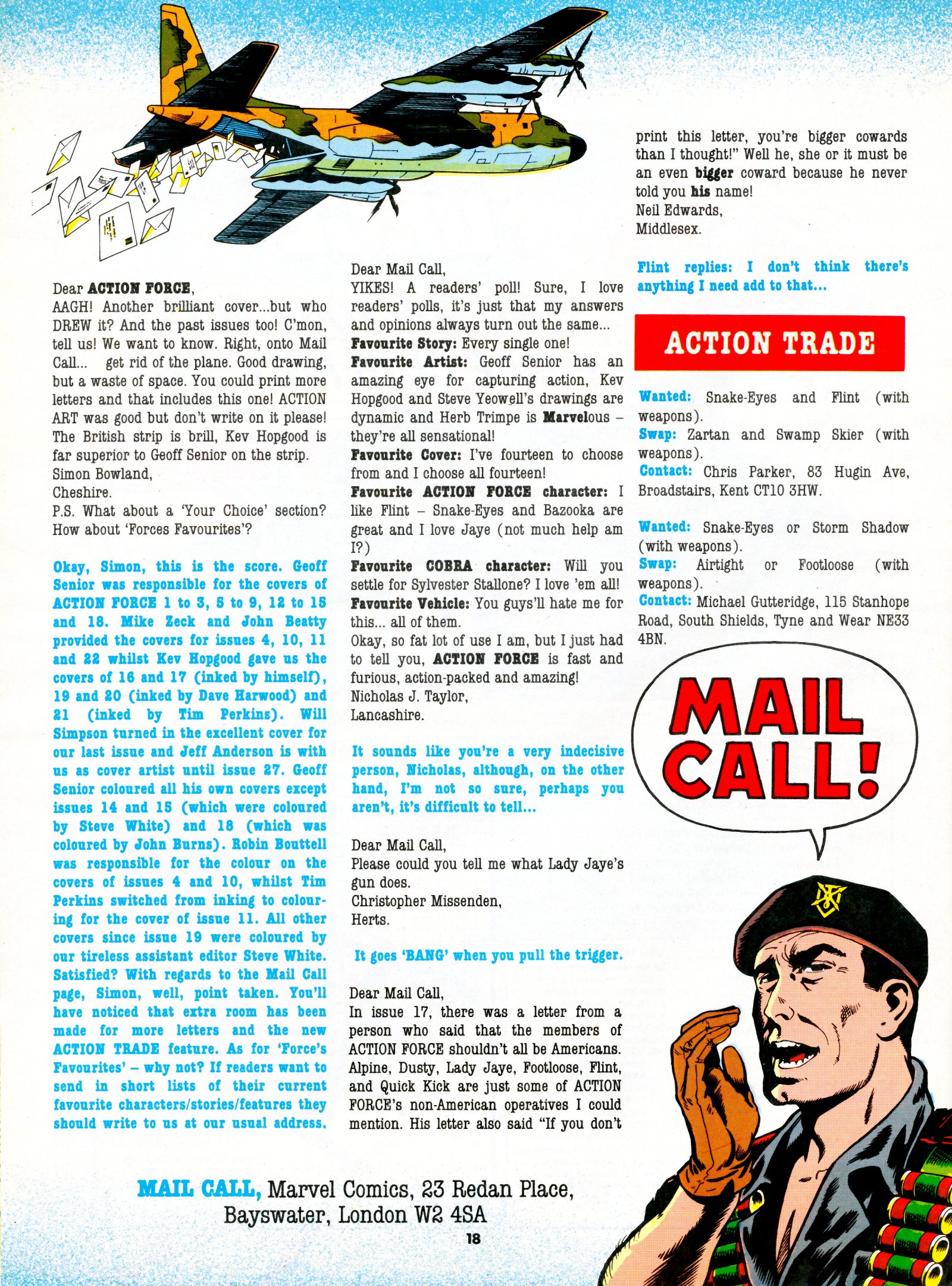Read online Action Force comic -  Issue #24 - 21