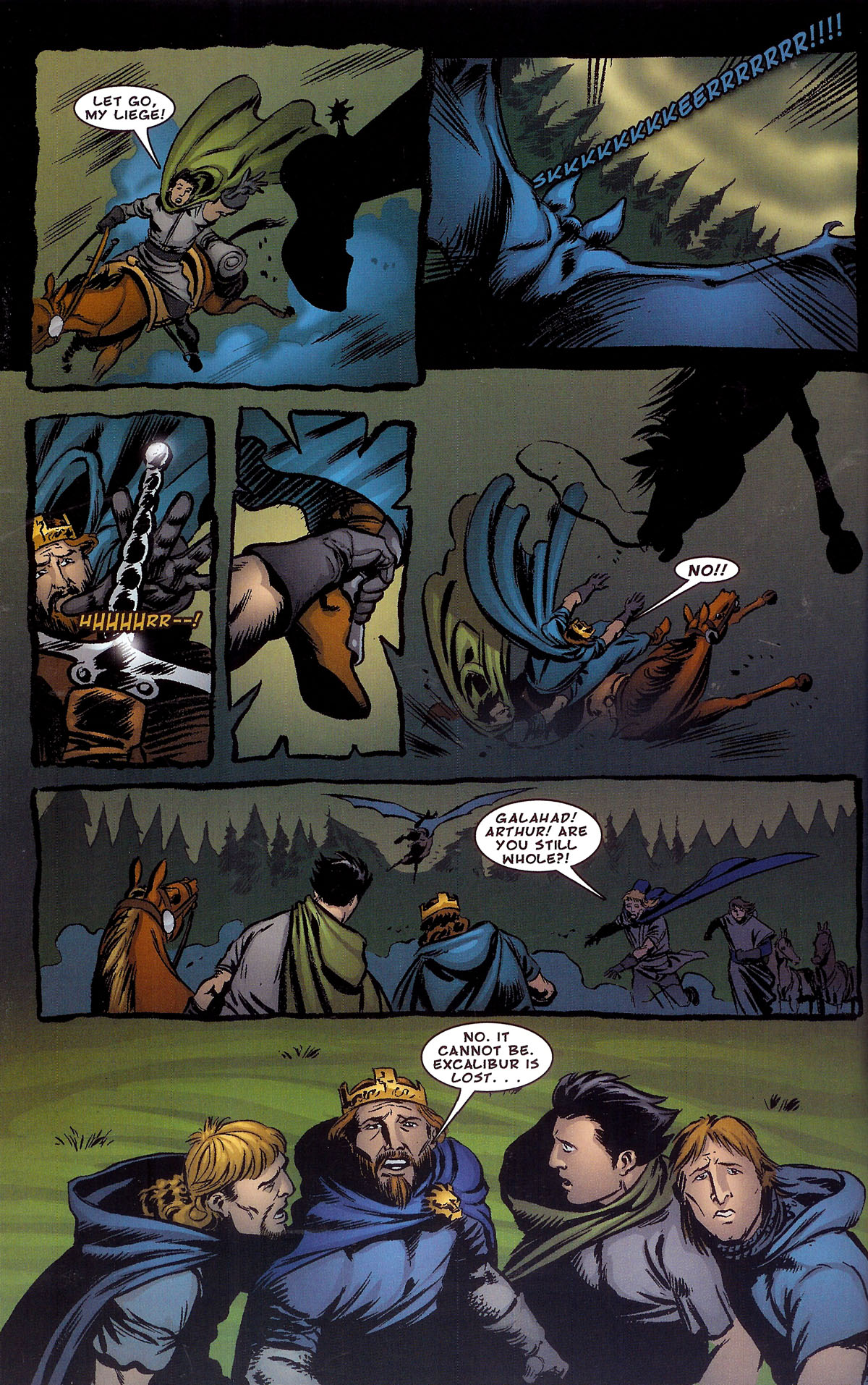 Read online Dracula vs King Arthur comic -  Issue #2 - 26