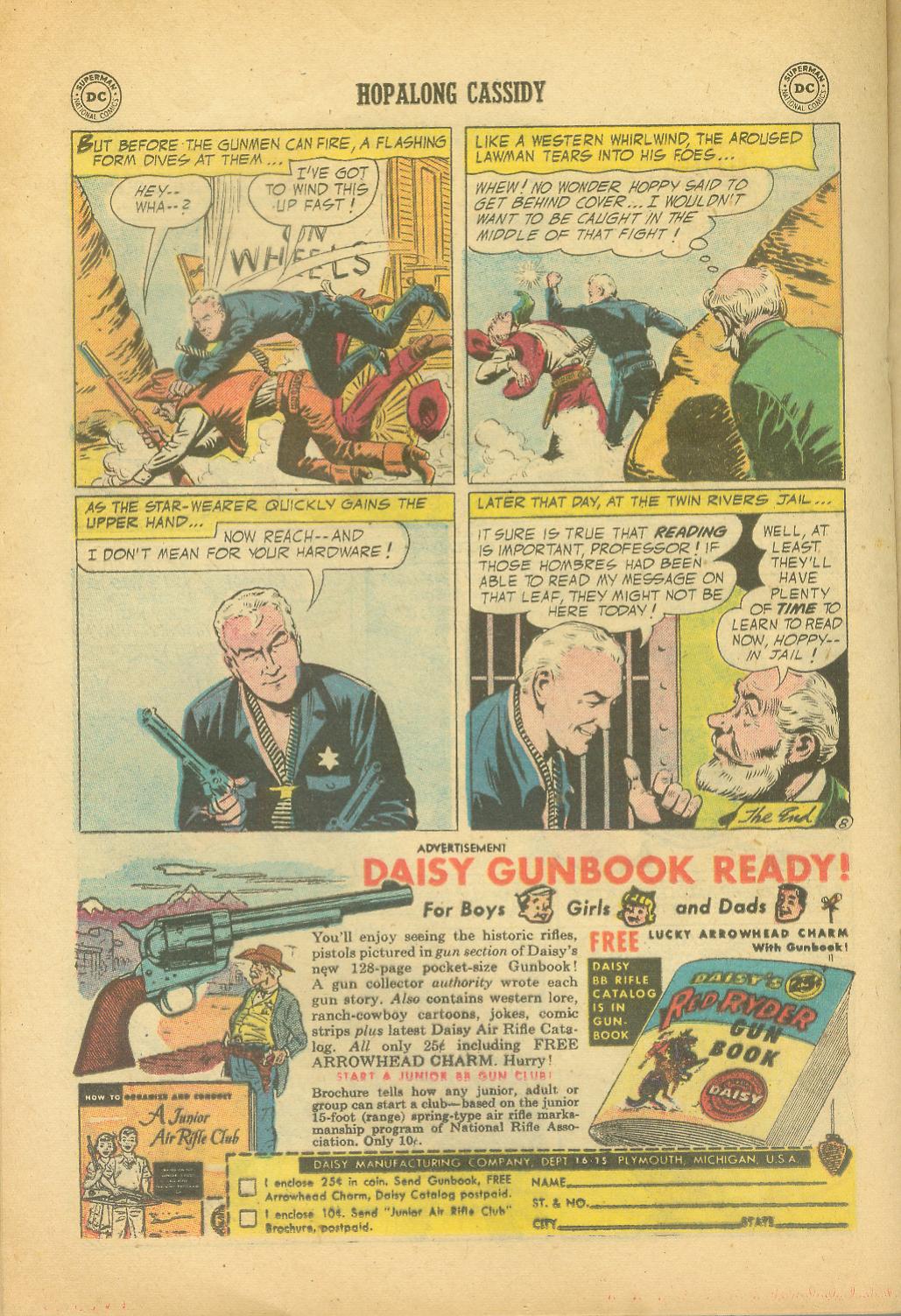 Read online Hopalong Cassidy comic -  Issue #106 - 20