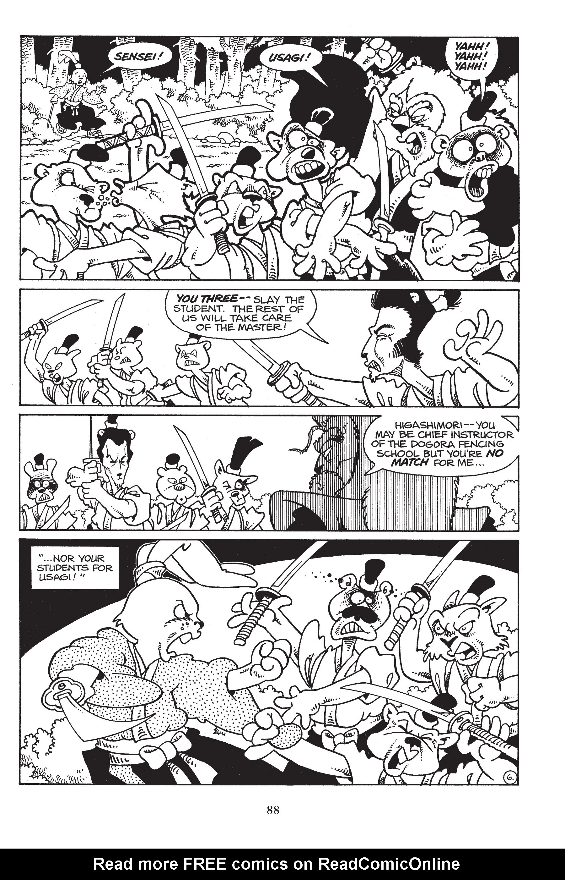 Read online Usagi Yojimbo (1987) comic -  Issue # _TPB 6 - 87