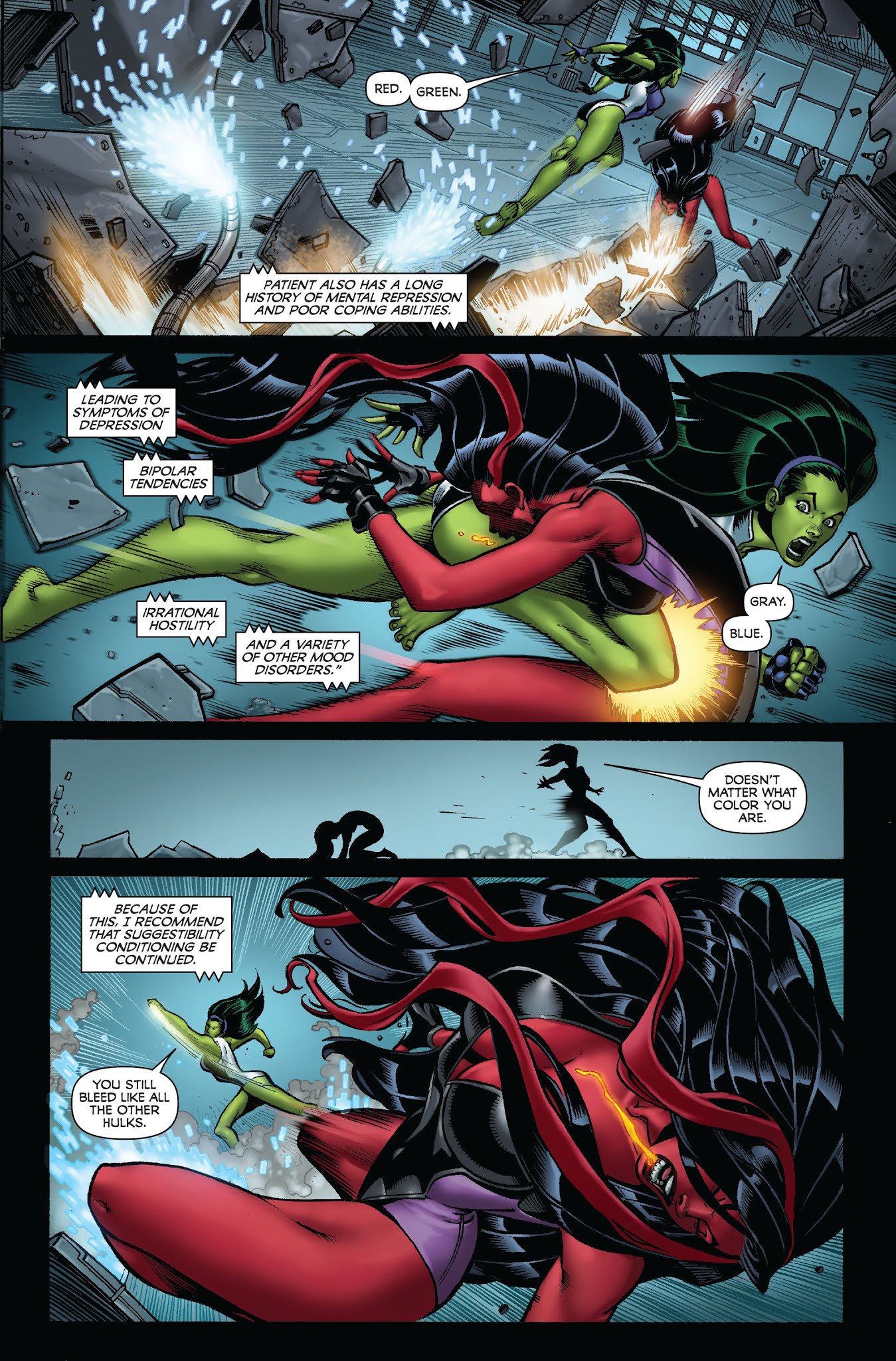Read online The Incredible Hulks: Fall of the Hulks comic -  Issue # TPB (Part 1) - 76
