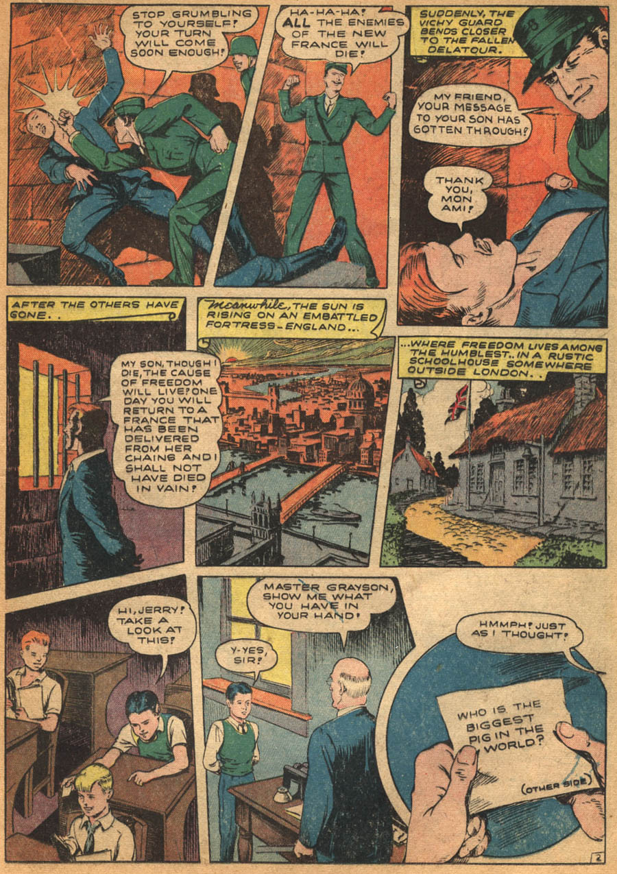 Read online Pep Comics comic -  Issue #31 - 31