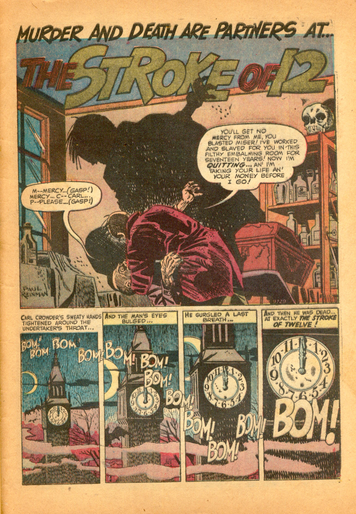 Read online Mystery Tales comic -  Issue #1 - 29