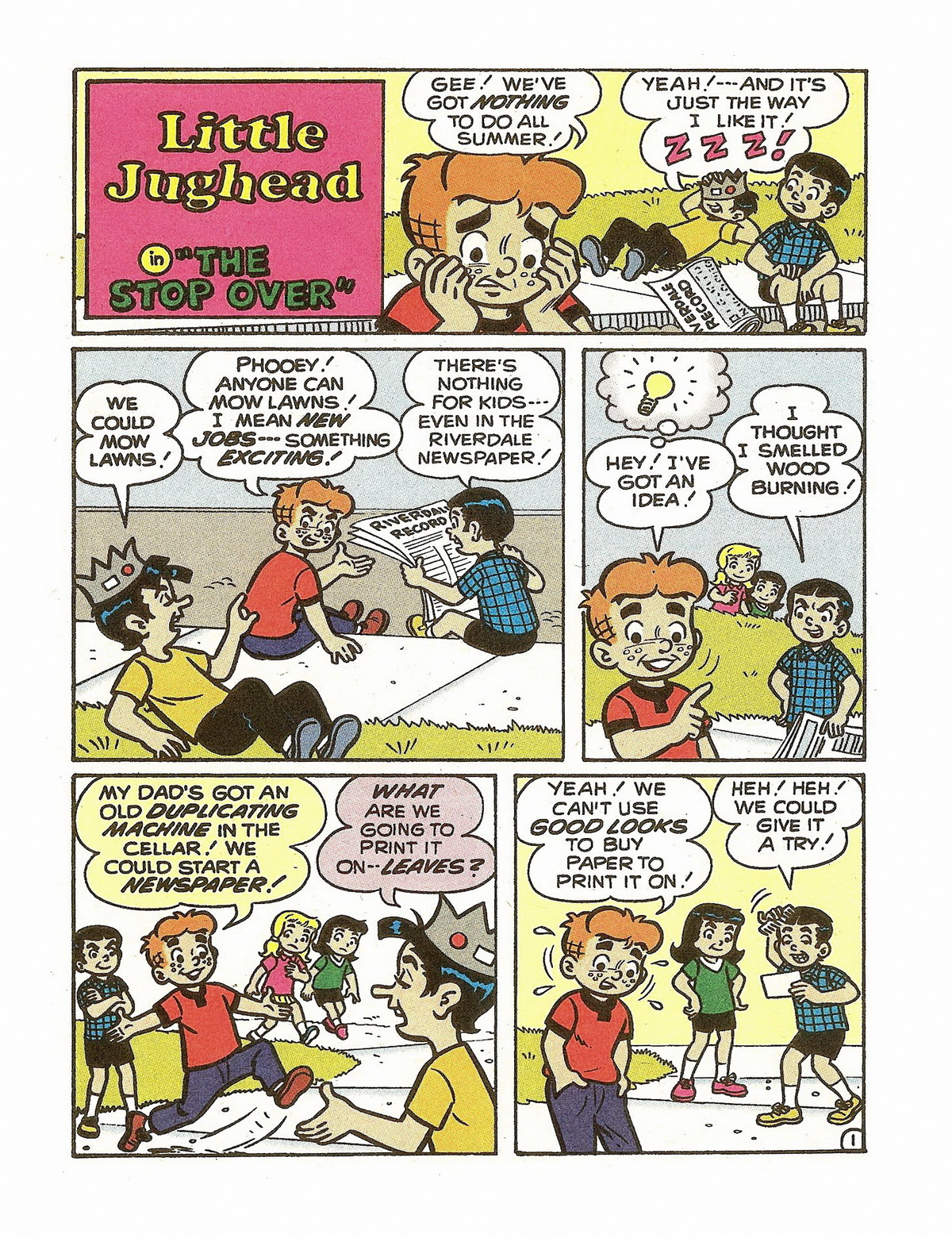 Read online Jughead's Double Digest Magazine comic -  Issue #70 - 83