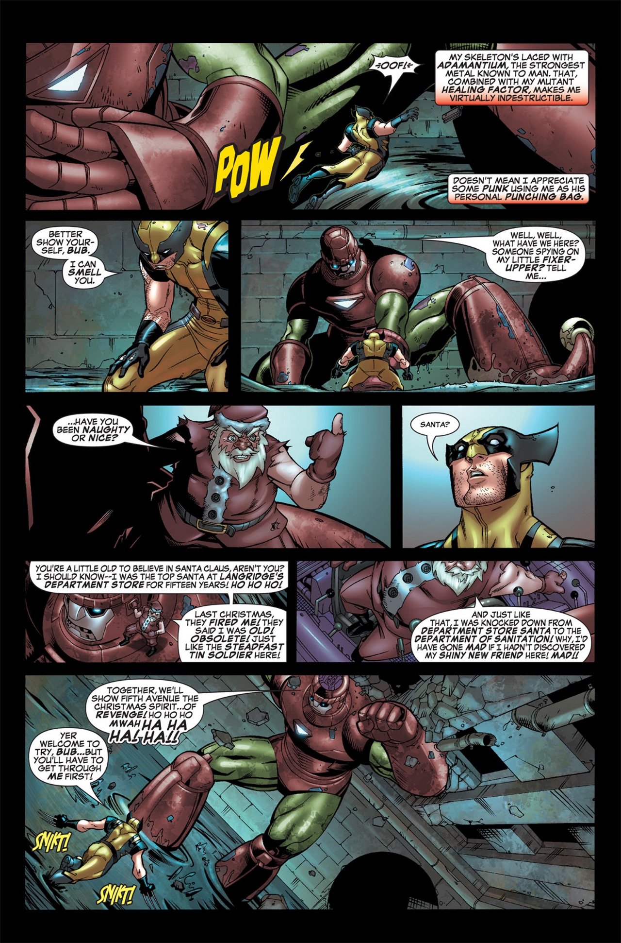 Read online Marvel Holiday Special (1991) comic -  Issue #2007 - 7