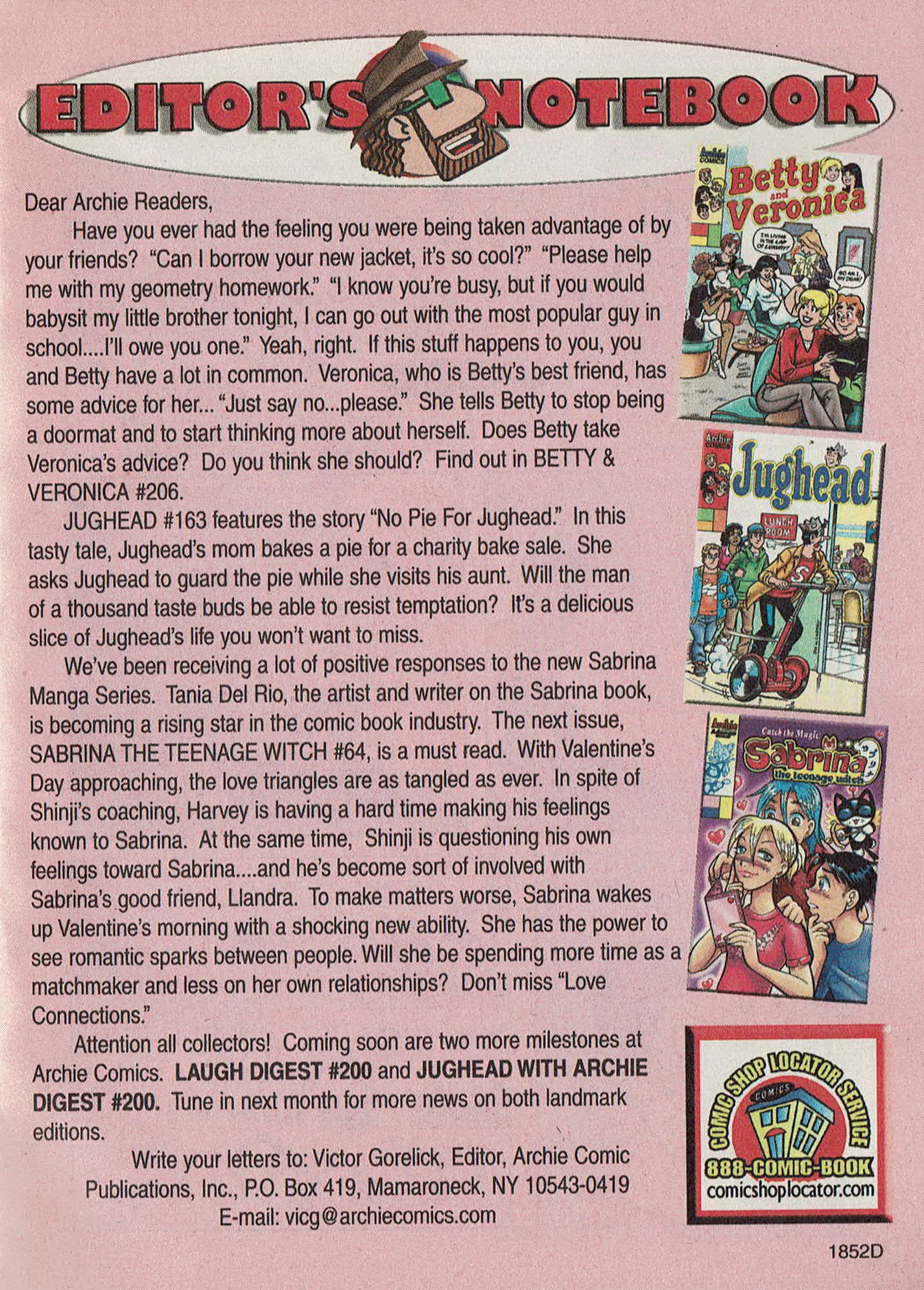 Read online Archie's Pals 'n' Gals Double Digest Magazine comic -  Issue #91 - 186