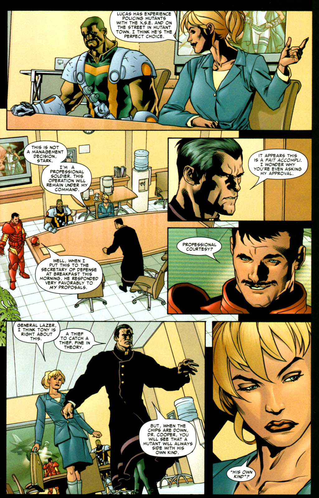 Read online Civil War: X-Men comic -  Issue #1 - 18