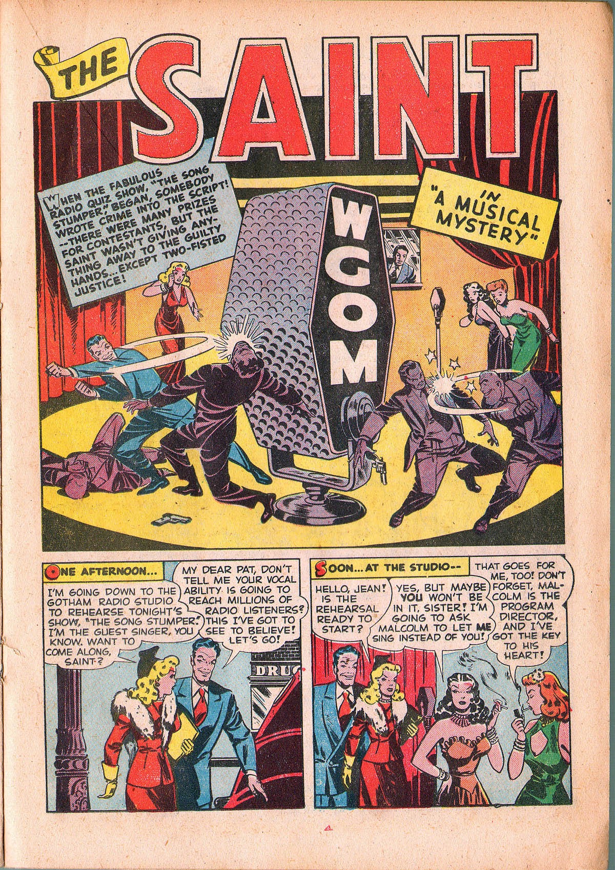 Read online The Saint (1947) comic -  Issue #5 - 29