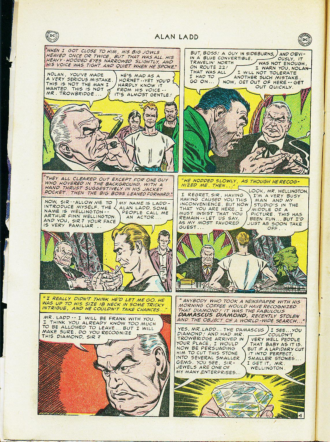 Read online Adventures of Alan Ladd comic -  Issue #1 - 6