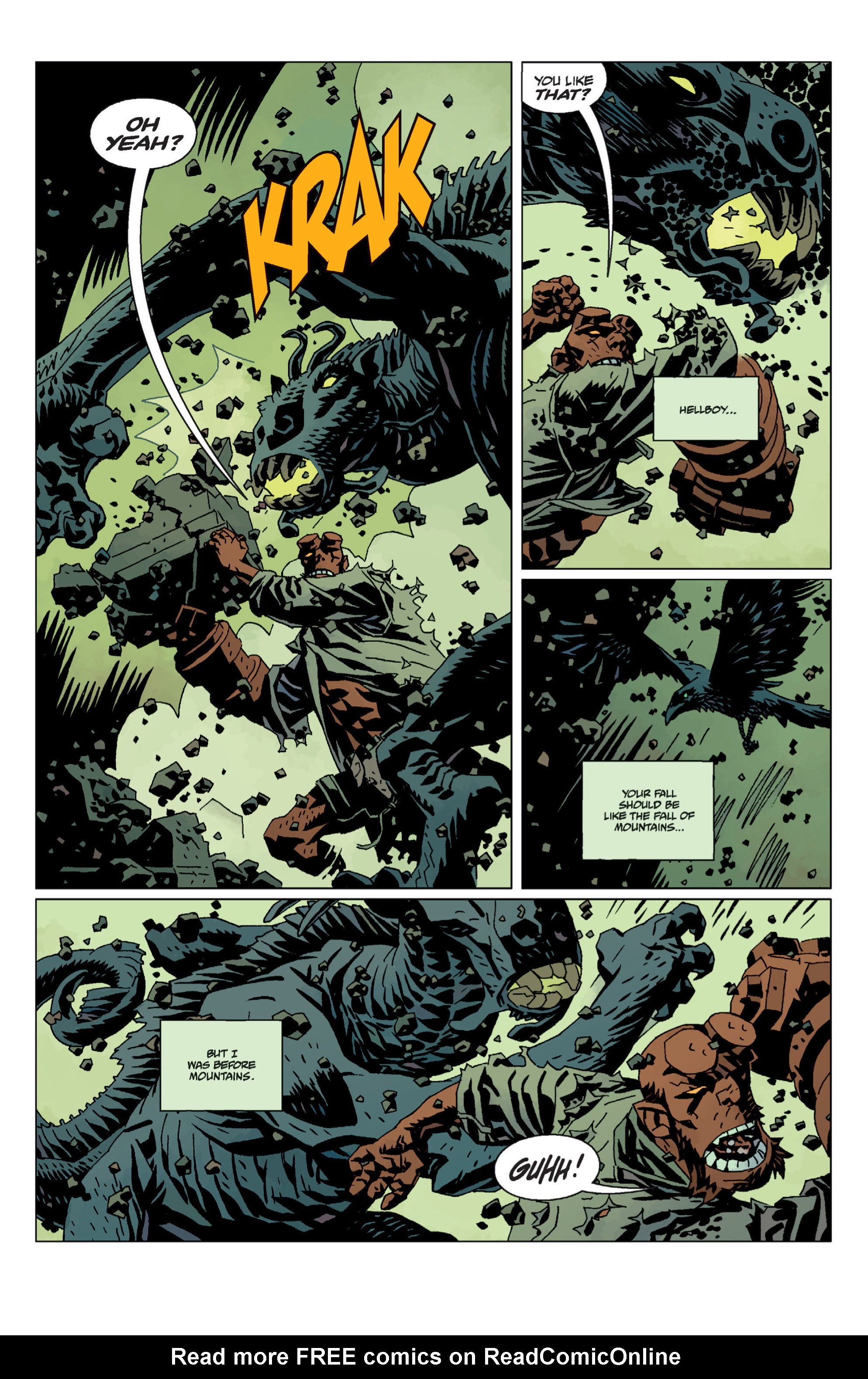Read online Hellboy comic -  Issue #12 - 122