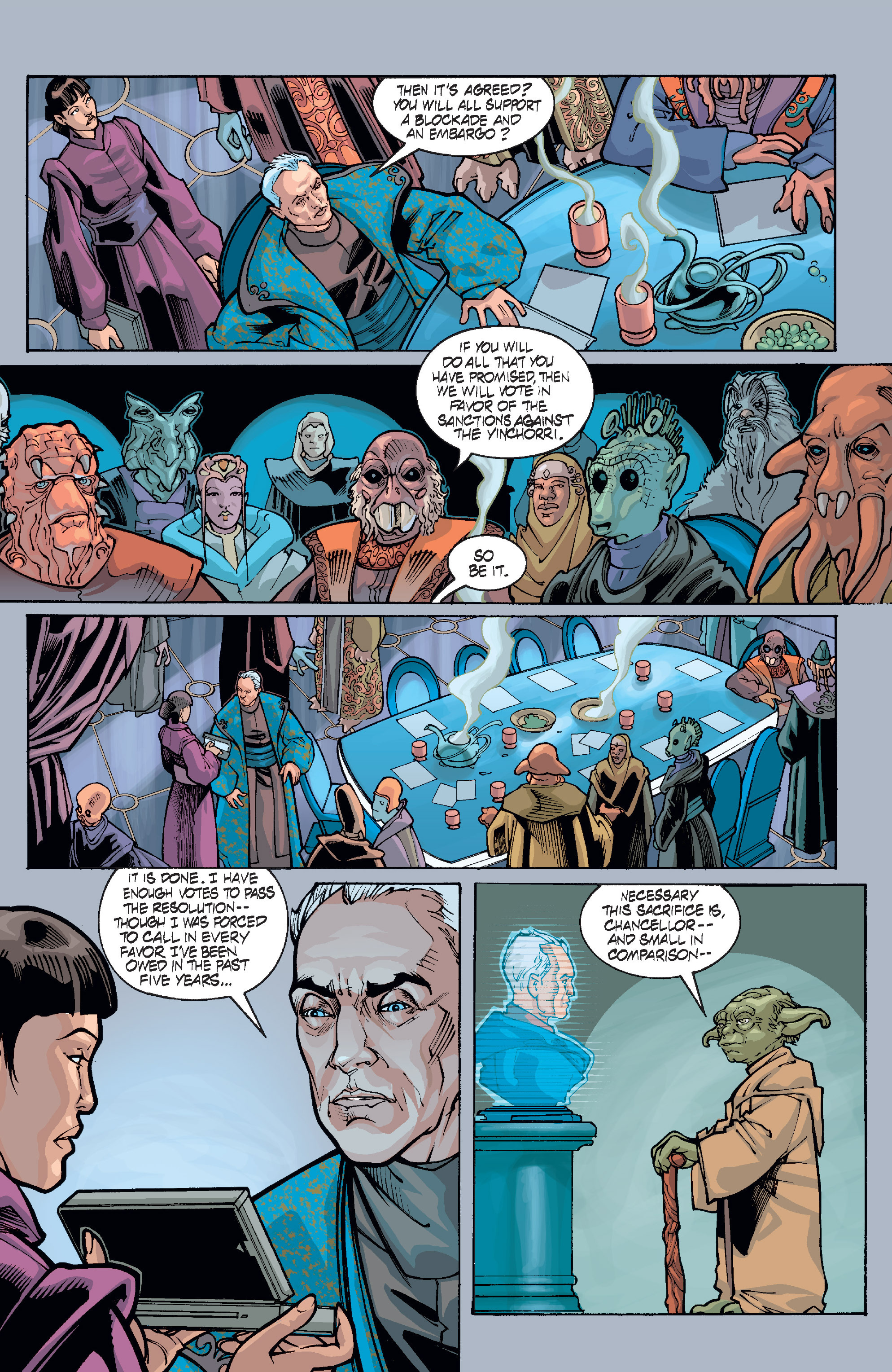 Read online Star Wars: Jedi Council: Acts of War comic -  Issue #4 - 3
