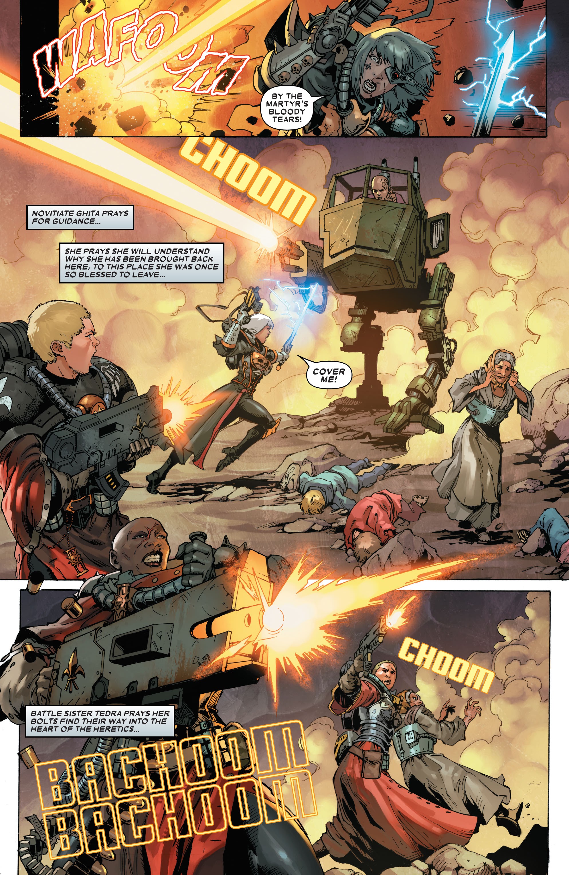 Read online Warhammer 40,000: Sisters Of Battle comic -  Issue #1 - 11