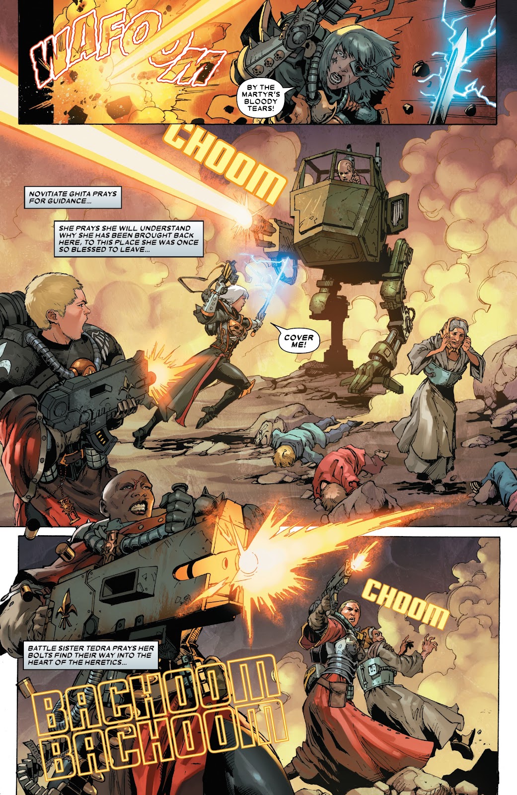 Warhammer 40,000: Sisters Of Battle issue 1 - Page 11