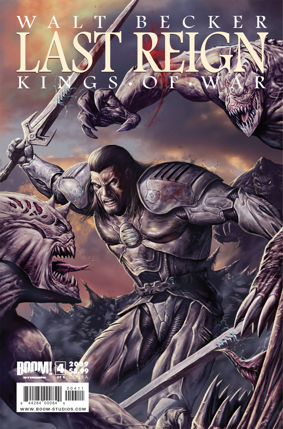 Read online Last Reign: Kings of War comic -  Issue #4 - 1
